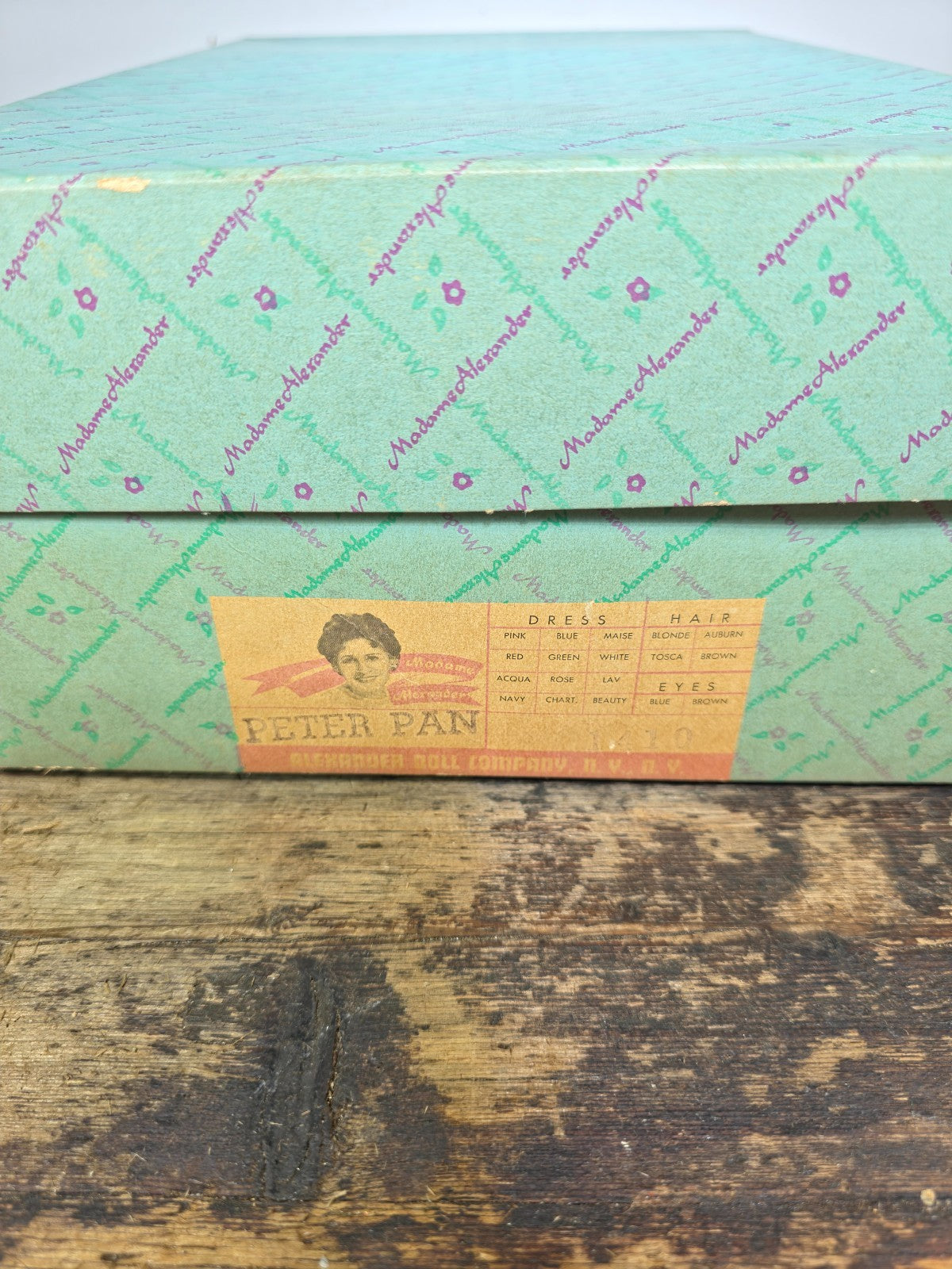 Vintage 1970s Madame Alexander Peter Pan Doll 14” w/ Box & Tag | Near Mint