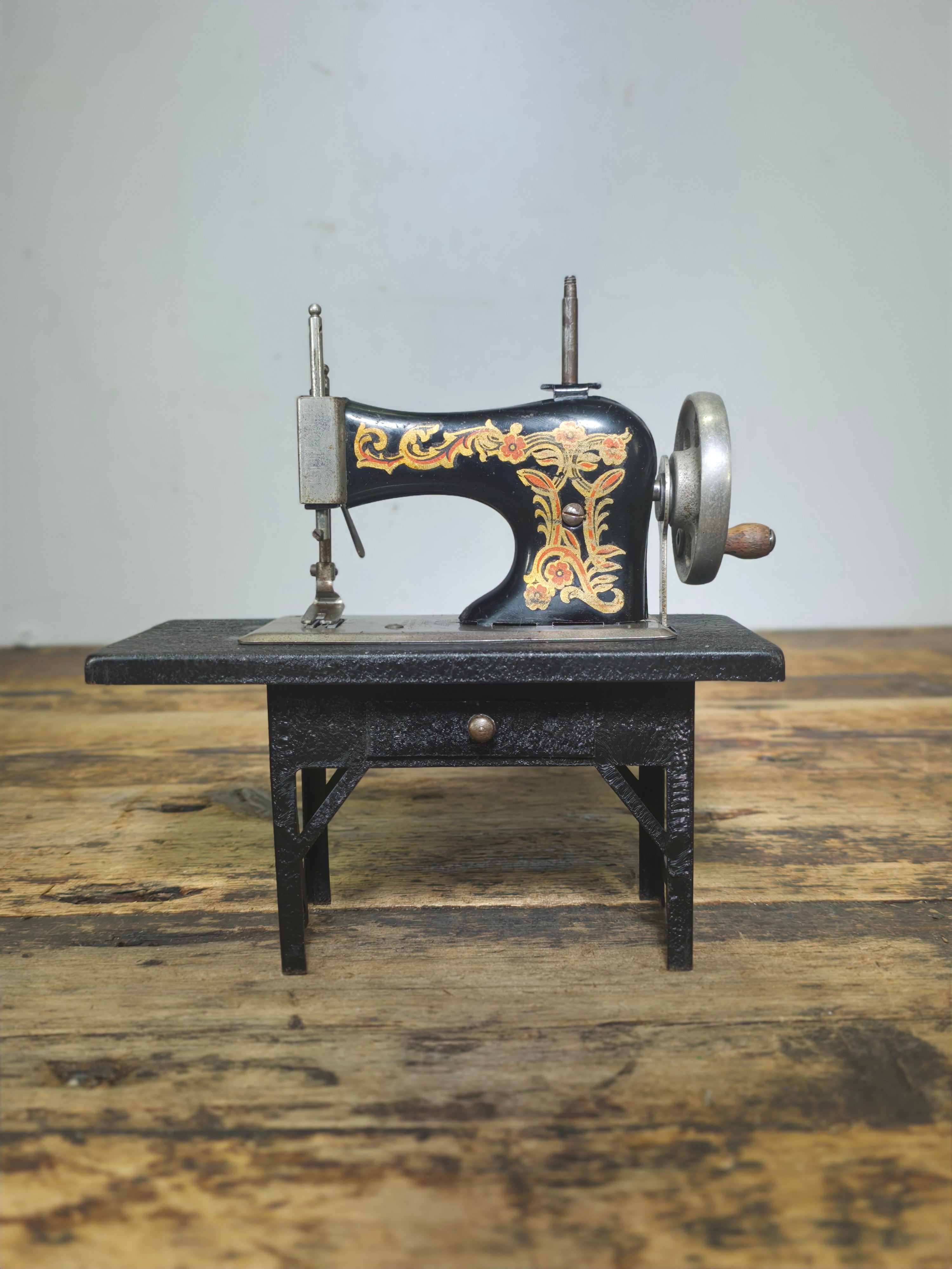 Rare Vintage Casige Model 204/2 Toy Sewing Machine Made in Germany British Zone