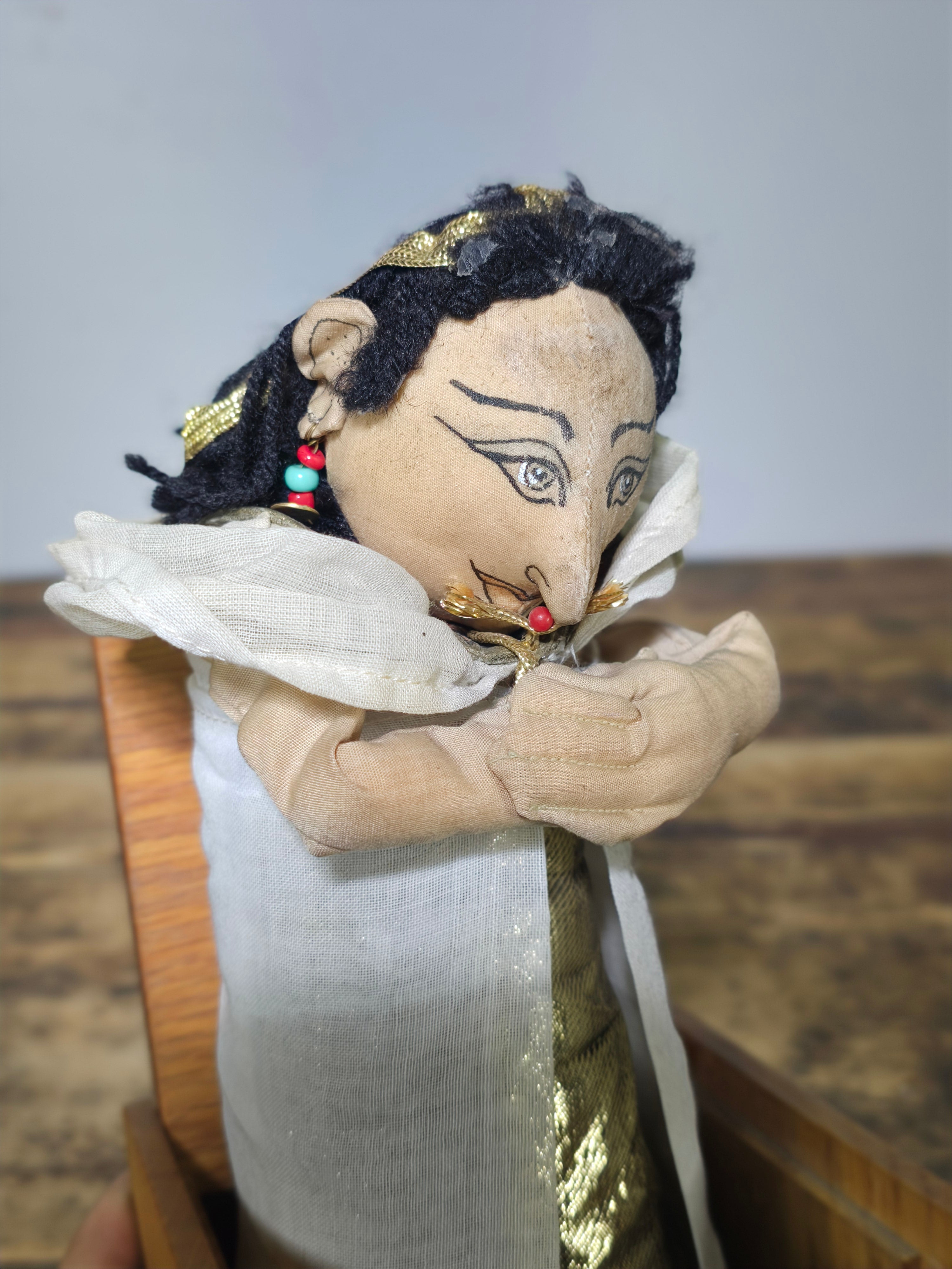 Vintage 1987 Jax of Maine Jack-in-the-Box - Handcrafted Folk Art (As-Is)