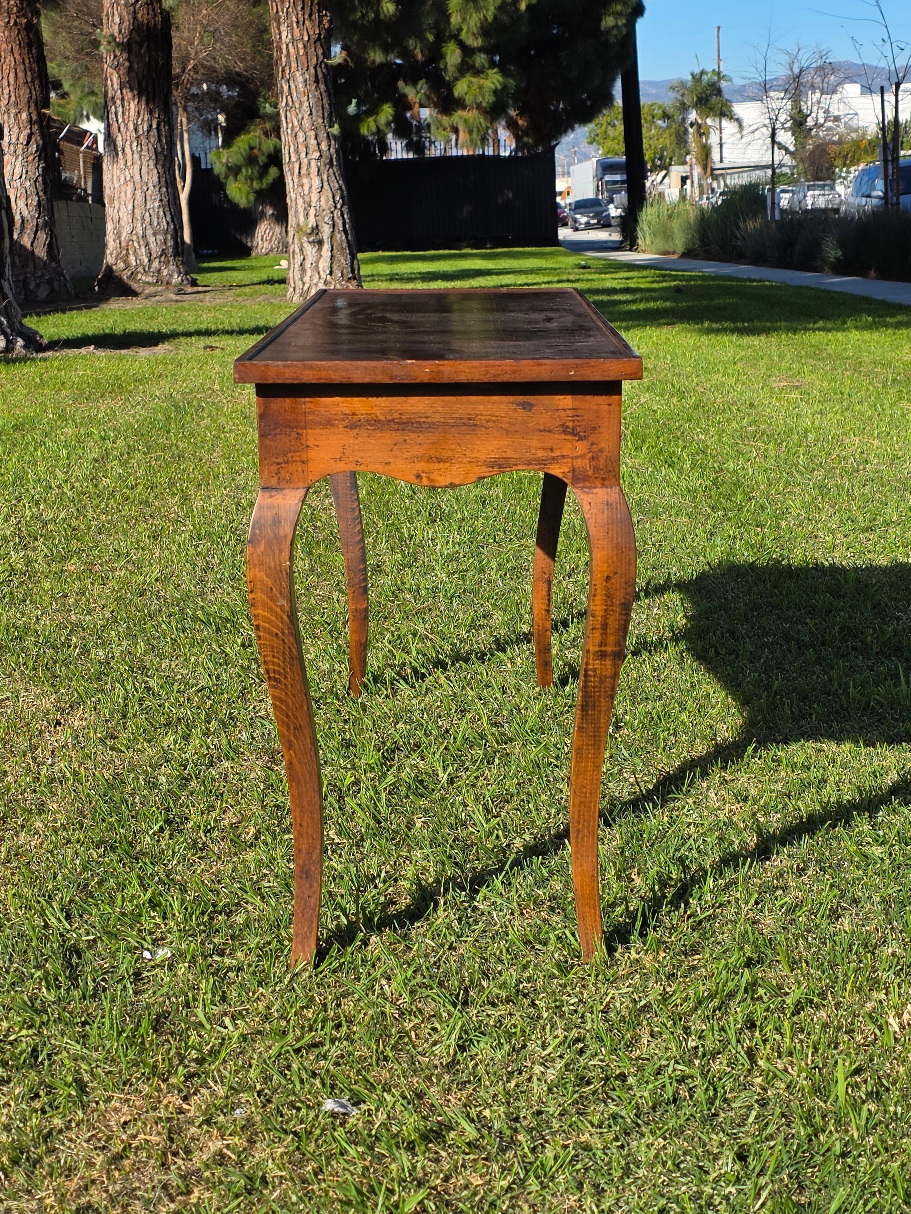 Vintage 52" Console Table - Elegant Cabriole Legs - Perfect for Flat Screen TV
