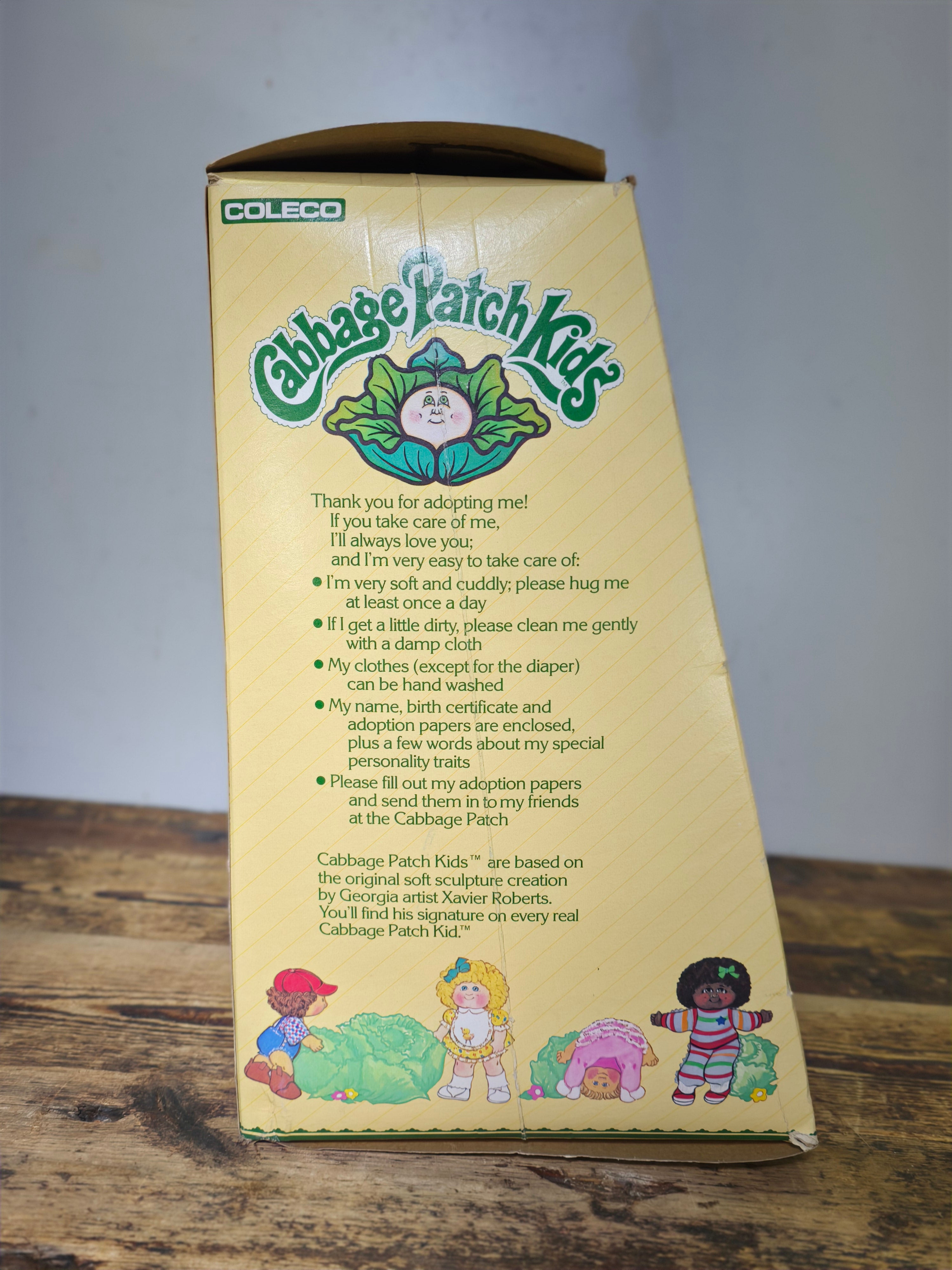 Vintage 1984 Cabbage Patch Kids Doll - MARY FAE in Original Box