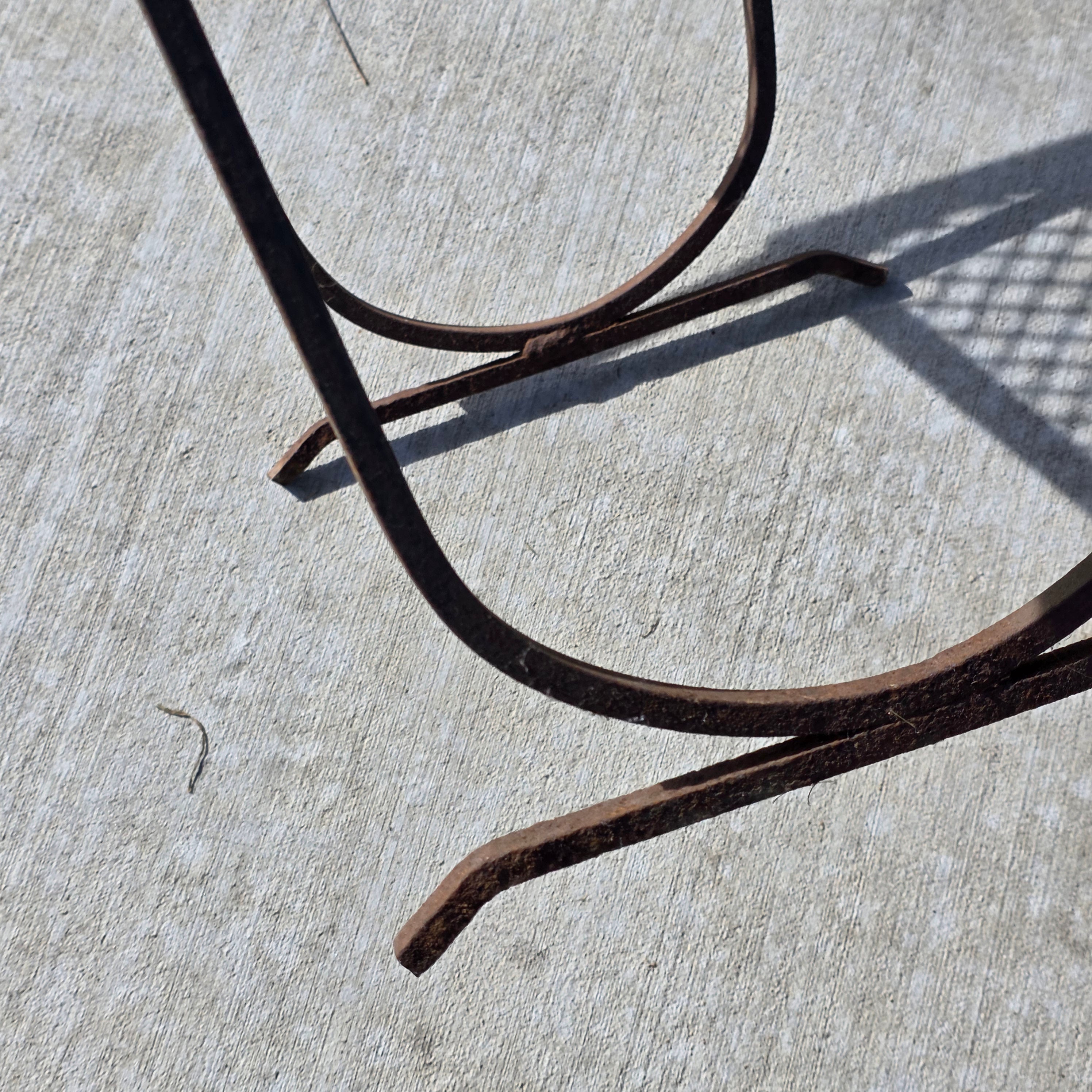 Mid-Century Modern Iron Plant Stand - In the Manner of John Salterini