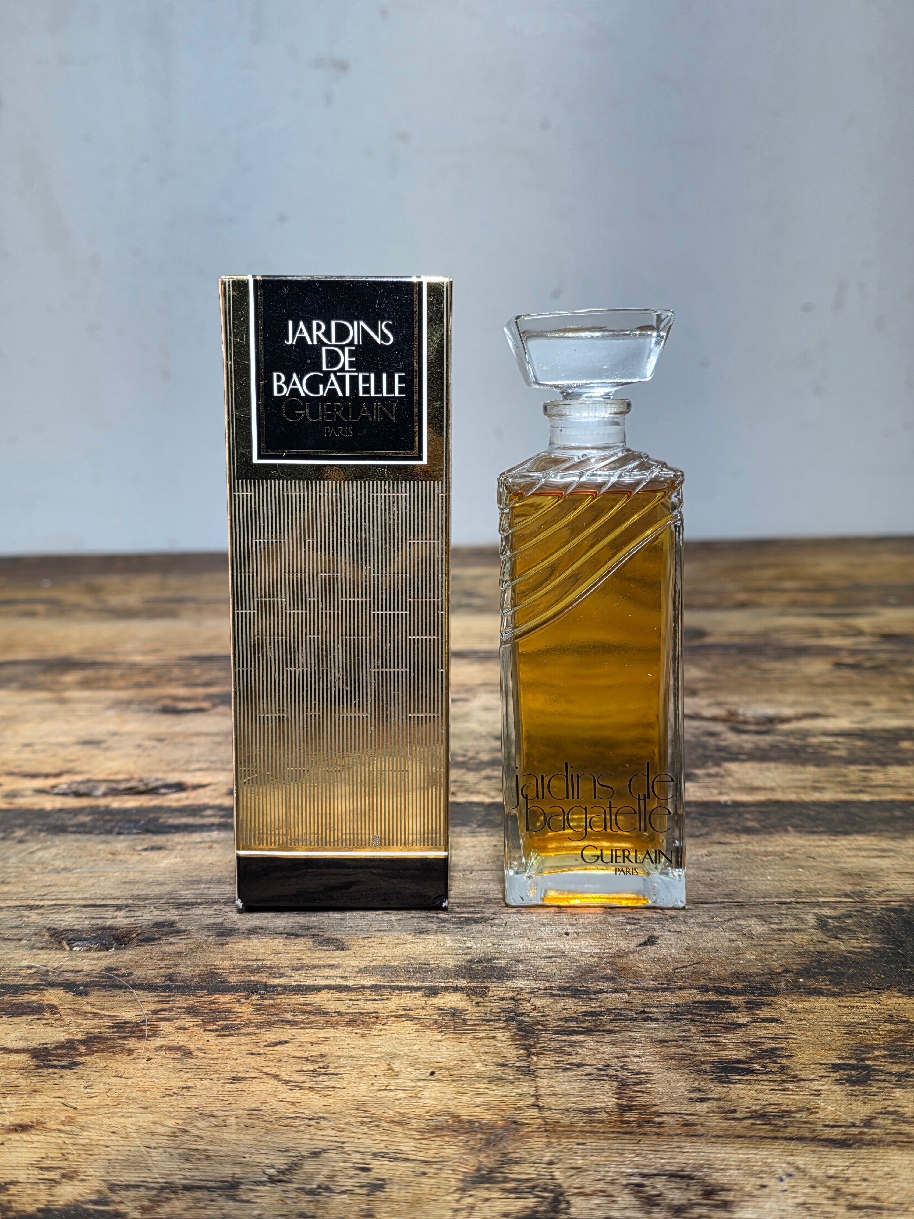 Vintage Guerlain Jardins de Bagatelle Eau de Toilette 125ml 4.2oz with Box