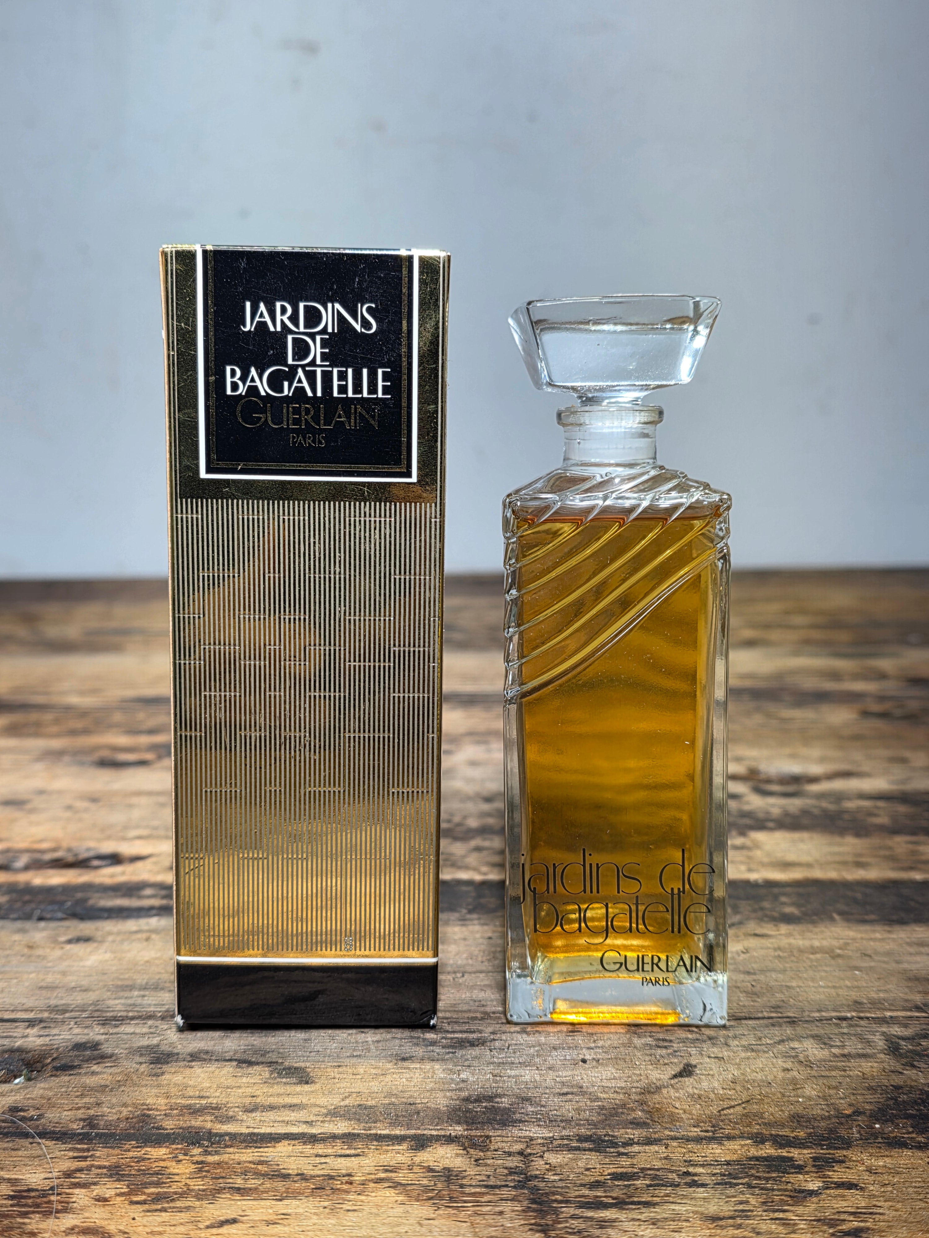 Vintage Guerlain Jardins de Bagatelle Eau de Toilette 125ml 4.2oz with Box