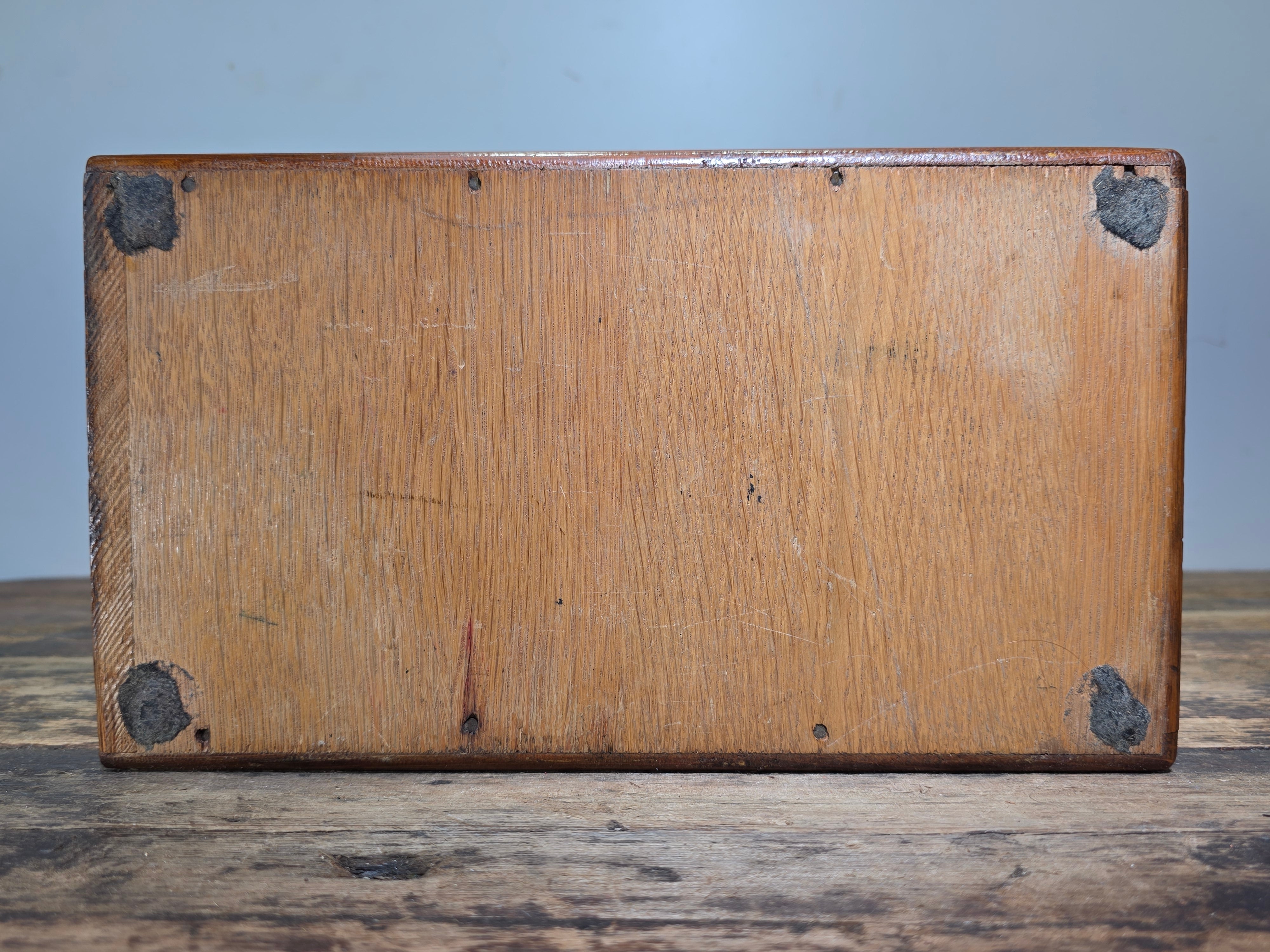 Vintage Globe Wernicke Oak Wood Index Card File Cabinet Shaw Walker A-Z Divider