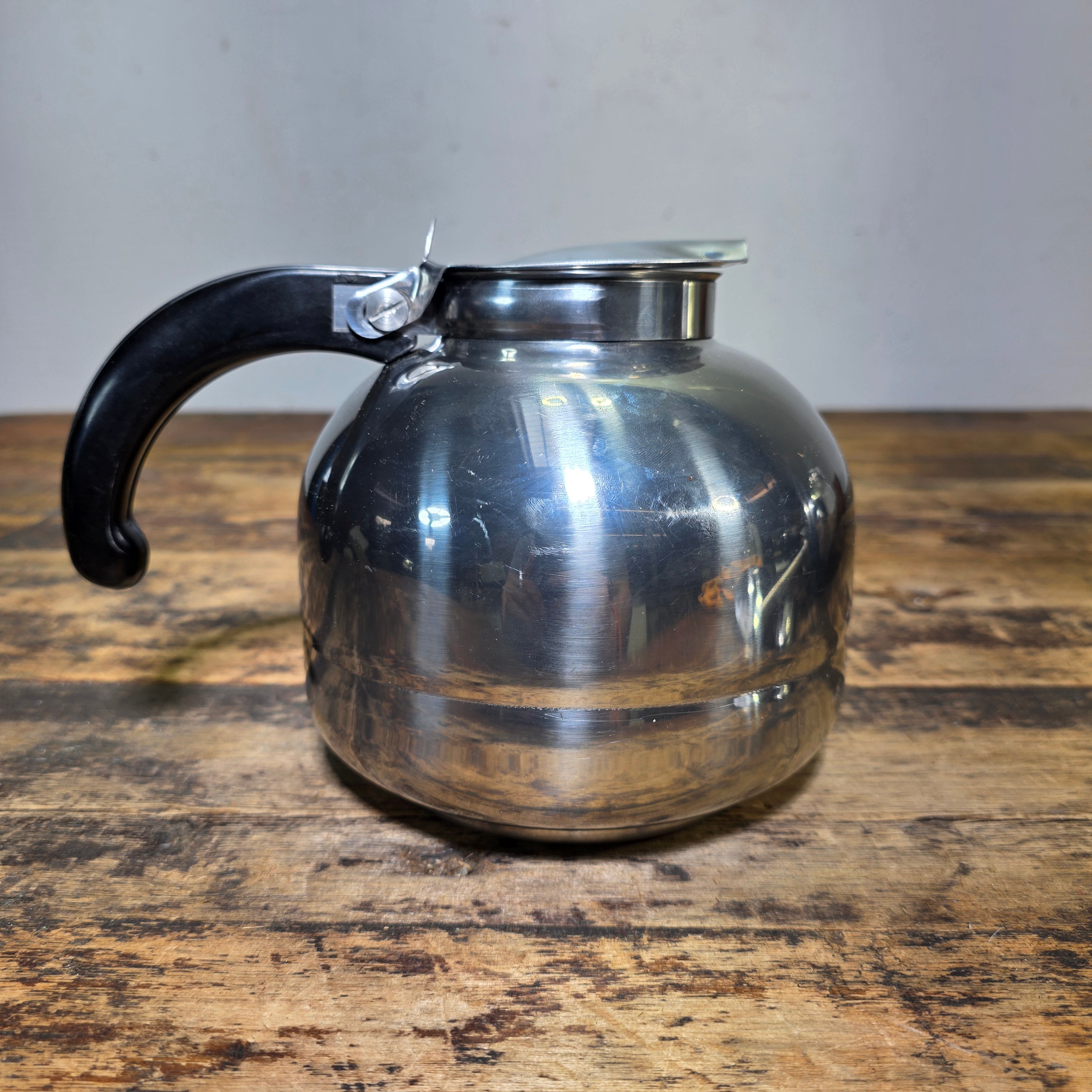 Vintage NICRO Stainless Steel Vacuum Coffee Maker Brewer Chicago MCM 1940s Prop