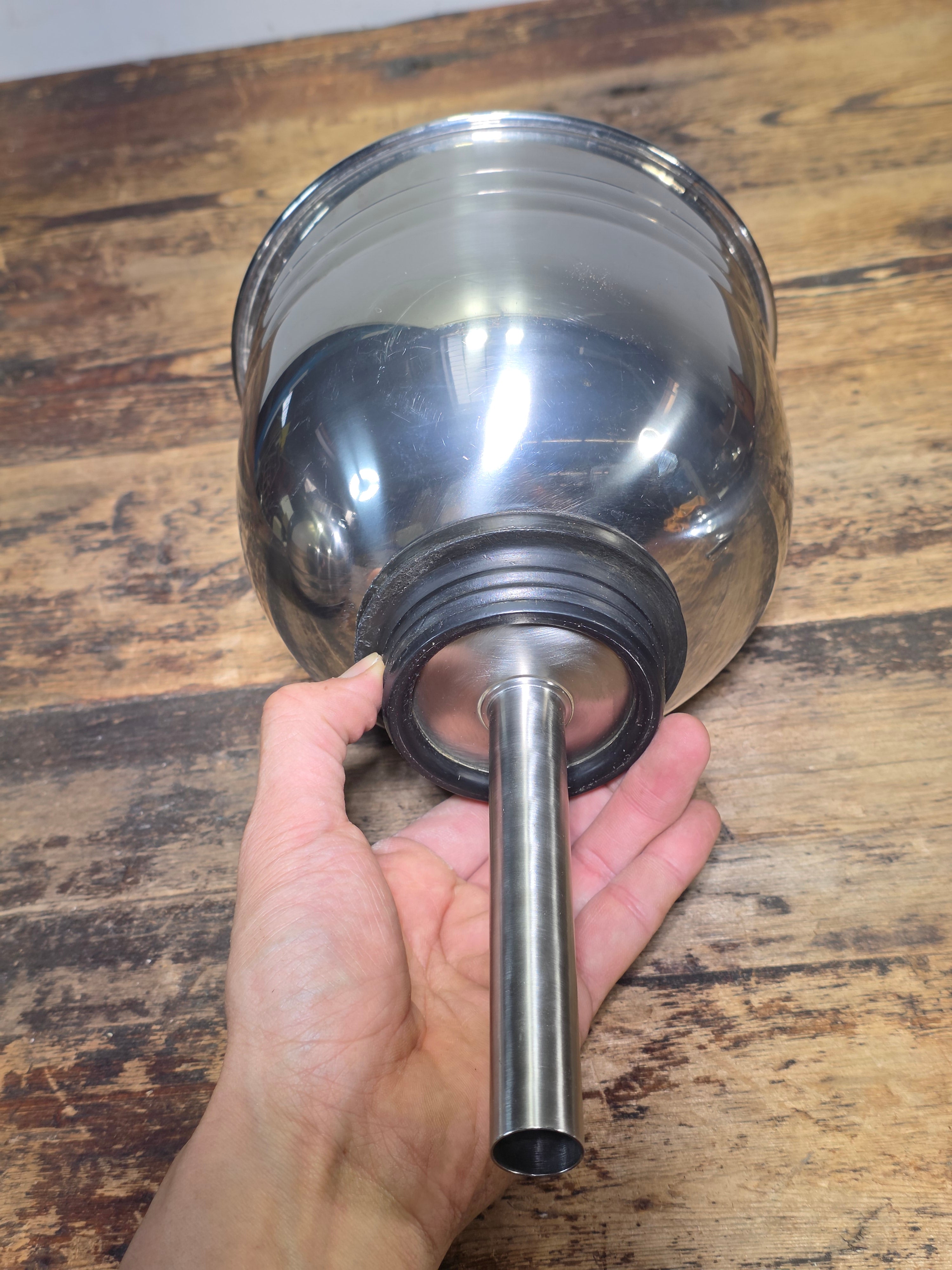 Vintage NICRO Stainless Steel Vacuum Coffee Maker Brewer Chicago MCM 1940s Prop