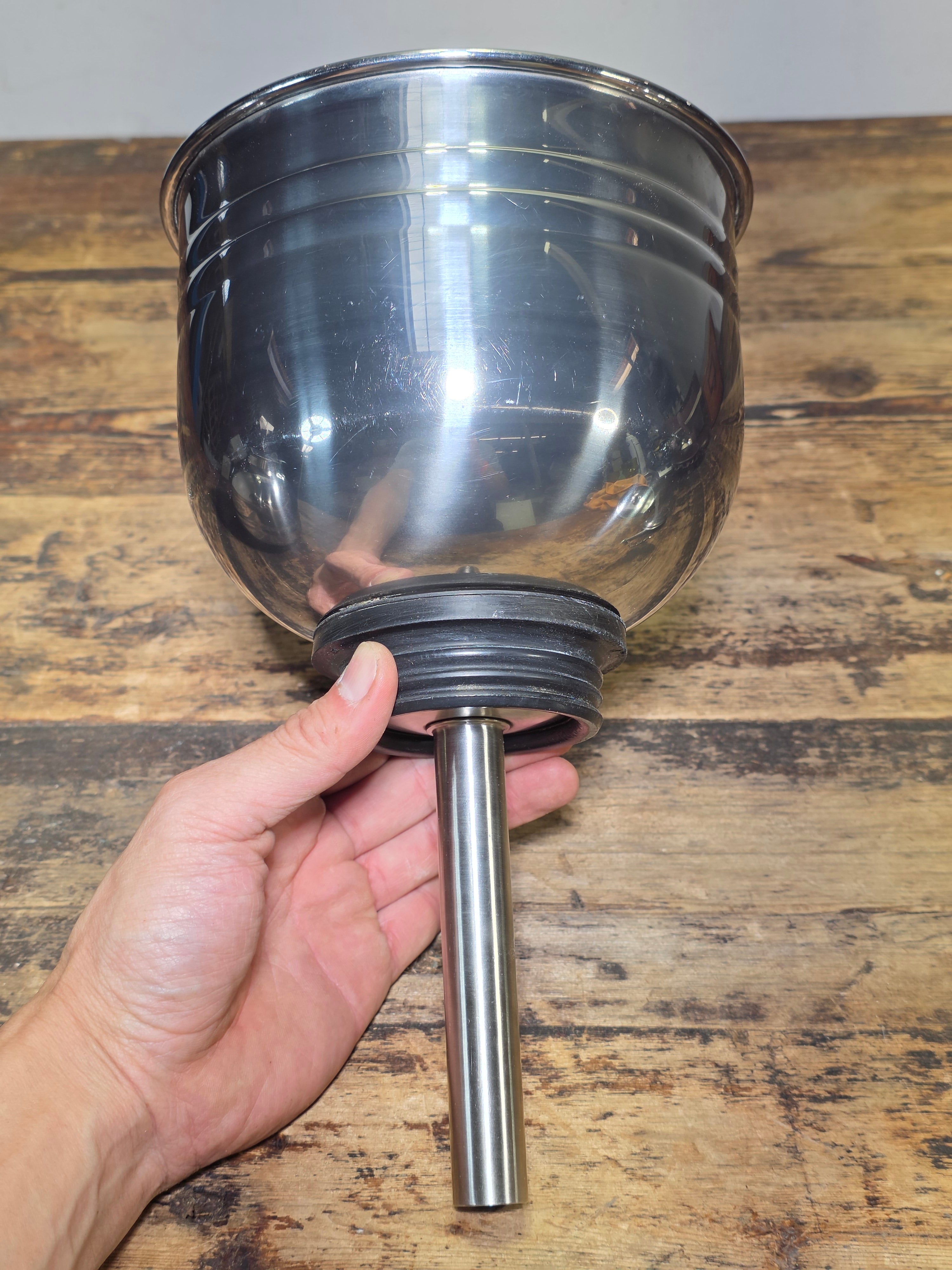 Vintage NICRO Stainless Steel Vacuum Coffee Maker Brewer Chicago MCM 1940s Prop