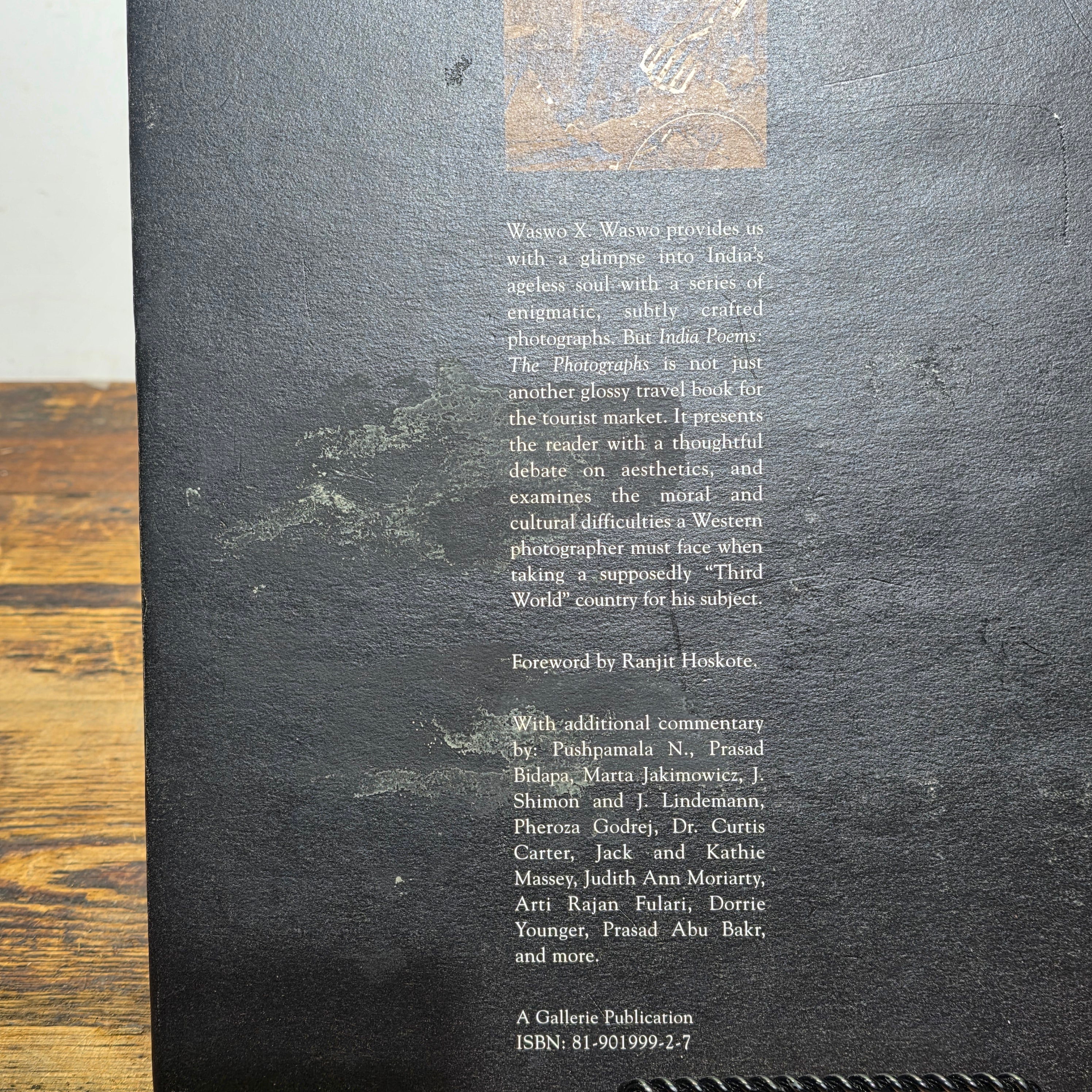 India Poems The Photographs Waswo X Waswo 2006 First Edition Hardcover India Art