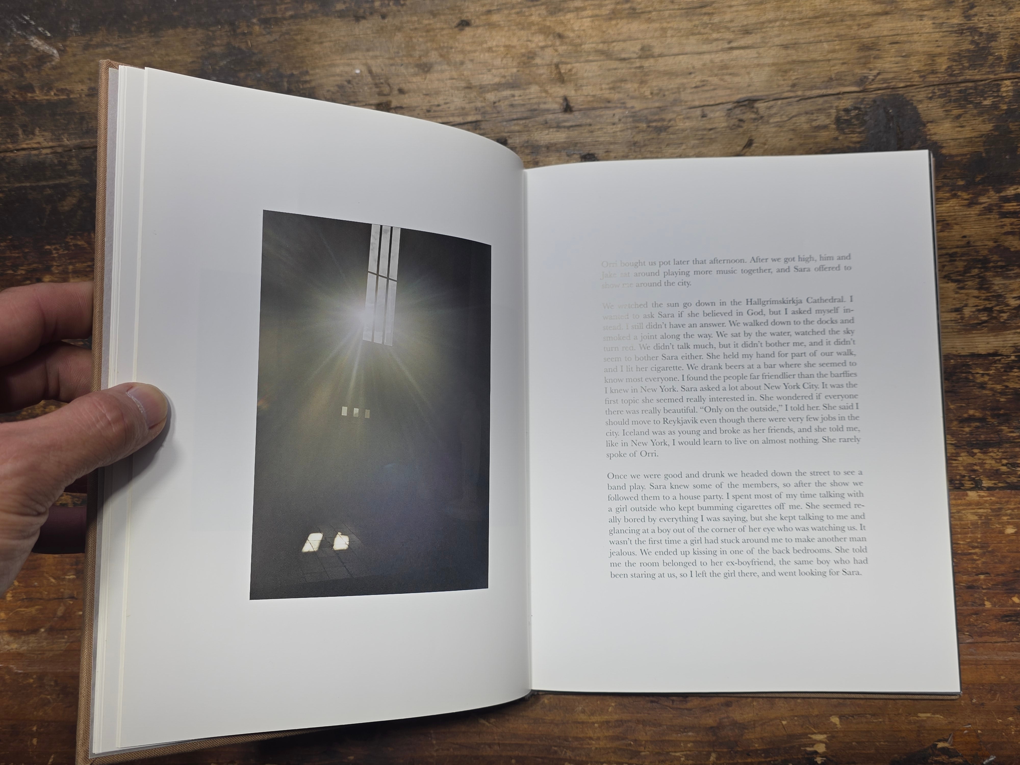 The Young Earth Jordan Sullivan 2013 First Edition Hardcover Photo Book Iceland