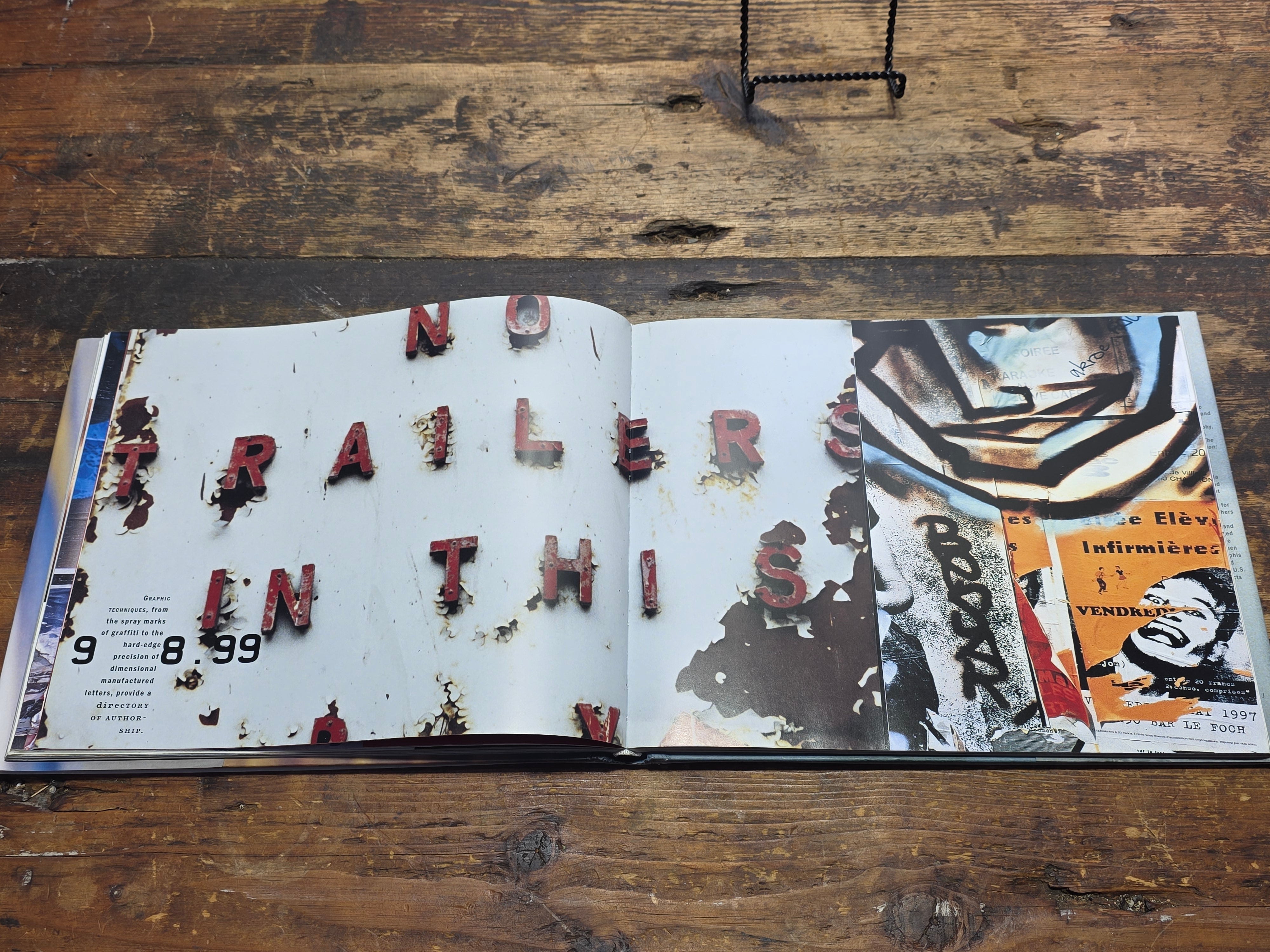 Fotografiks David Carson 1999 First Edition Signed (?) Graphic Design Photo Book