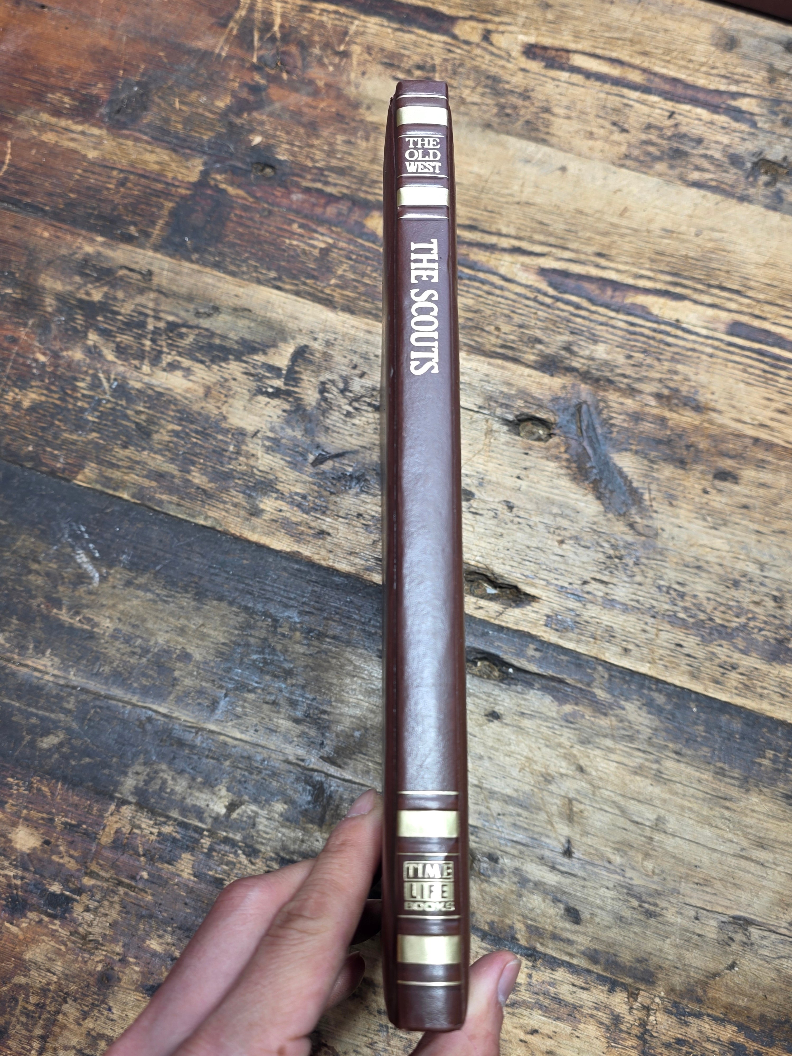 Time Life The Old West 3 Book Set Railroaders Women Scouts Leatherette Hardcover