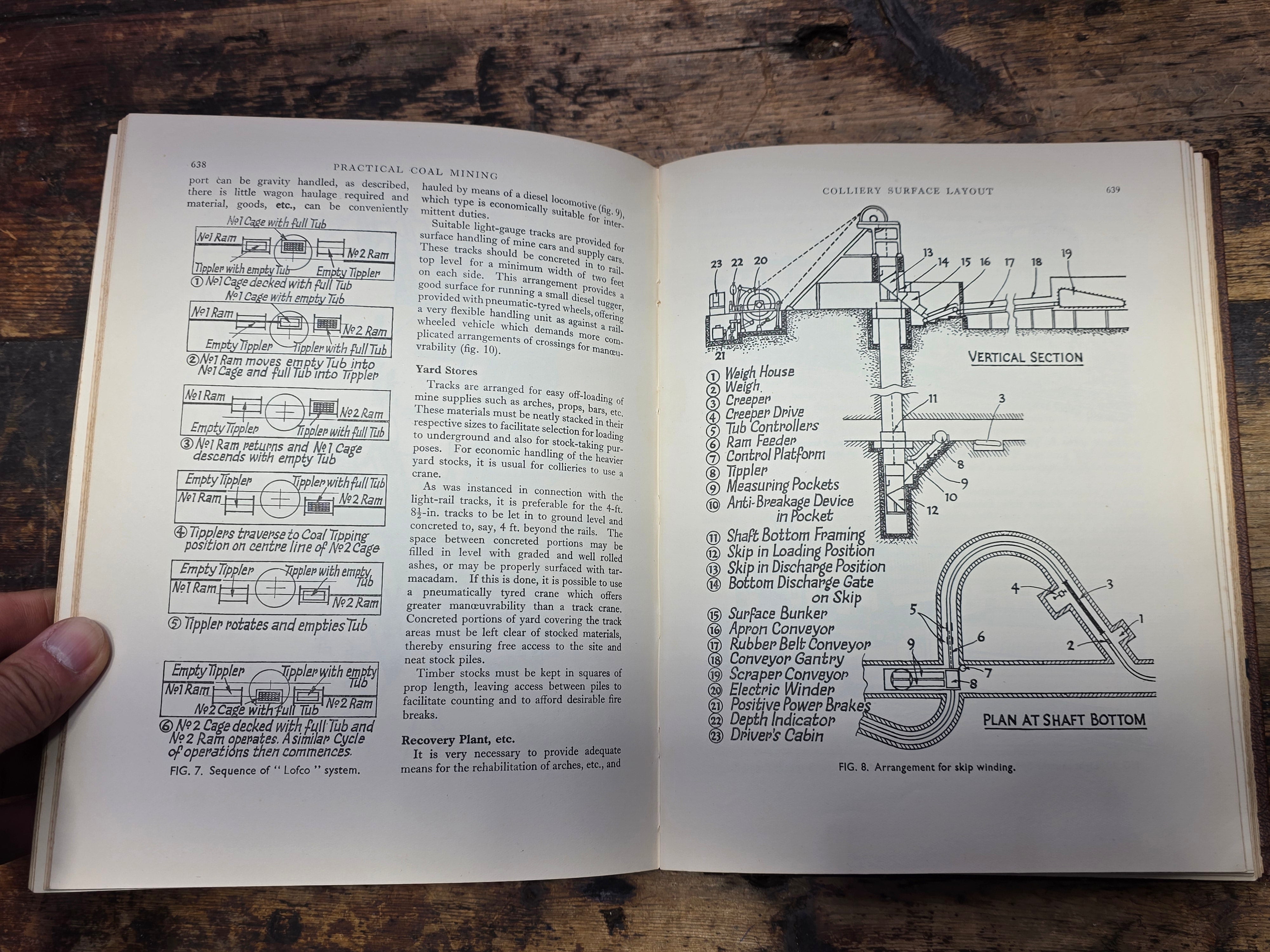 Practical Coal Mining for Miners 1951 2 Vol Set E. Mason Virtue & Co Illustrated