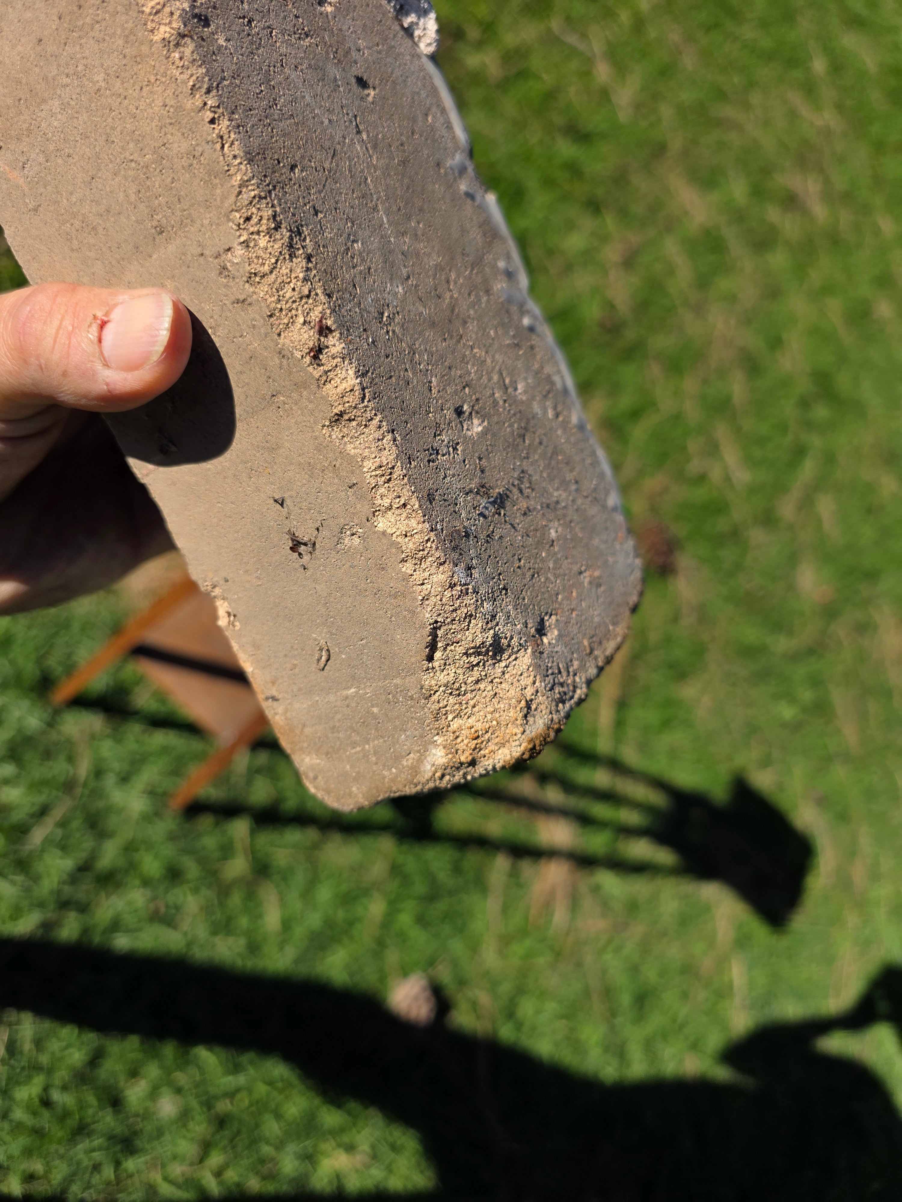 Antique LAPBCo Brick White Fire Clay Los Angeles Pressed Brick Co 1887-1926 5lb