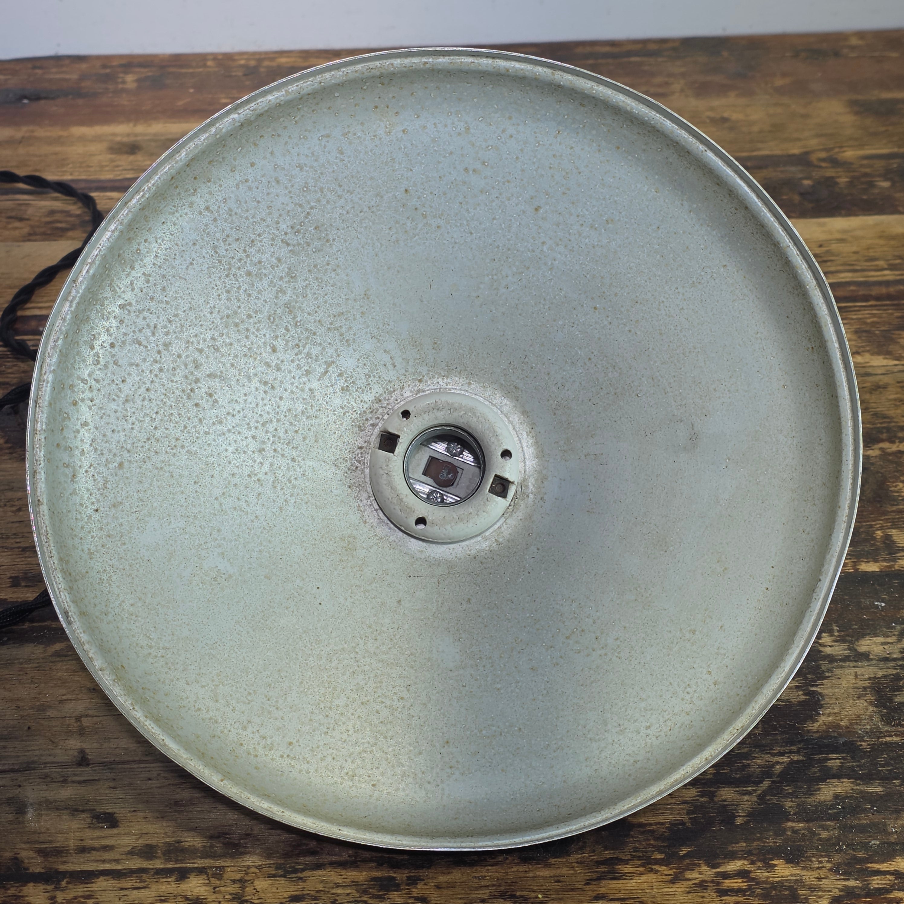 10” Vintage Industrial Aluminum Pendant Light Porcelain Socket Custom Loft Lamp