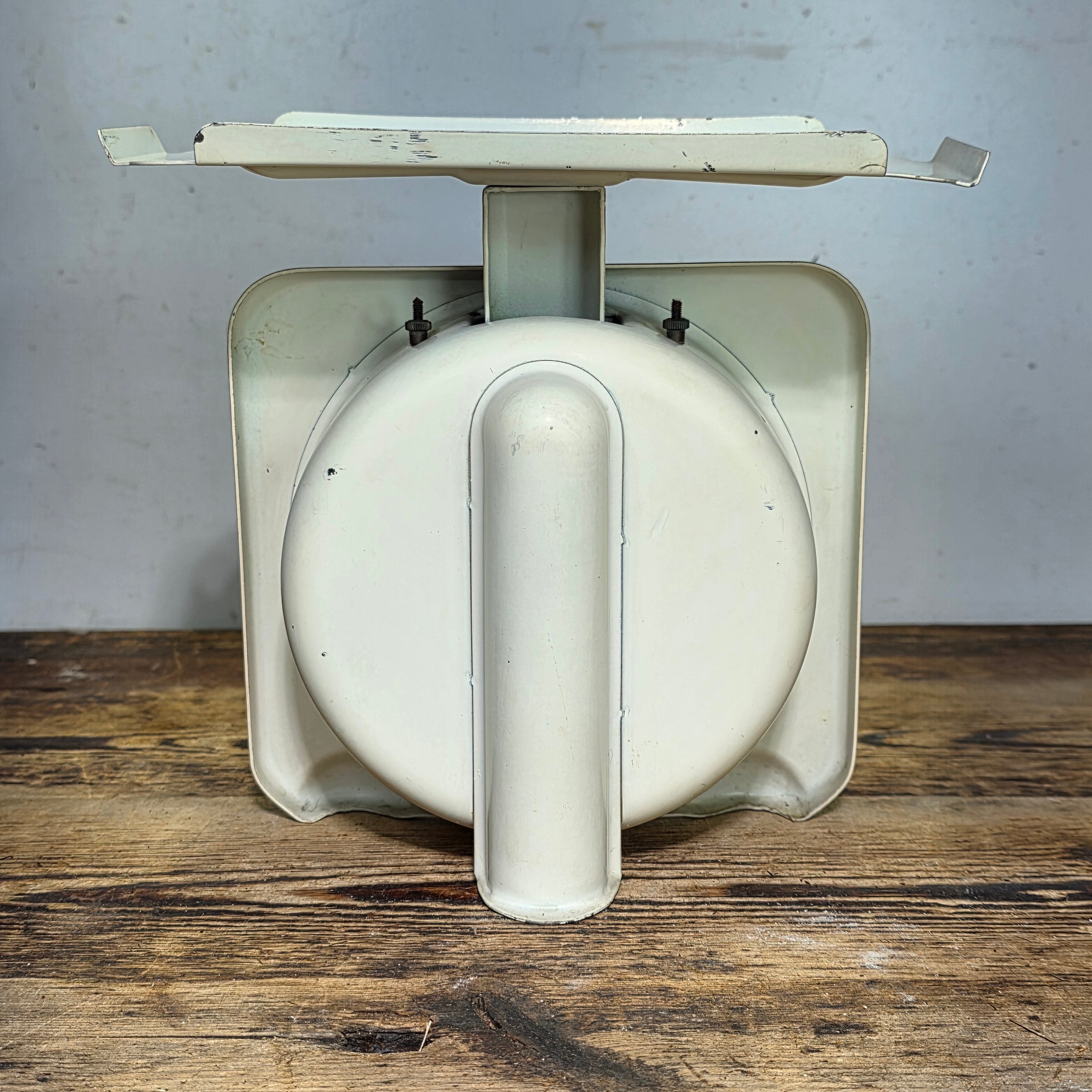 Vintage KRUPS Kitchen Scale 10kg White Matte Metal Made in Ireland German Design