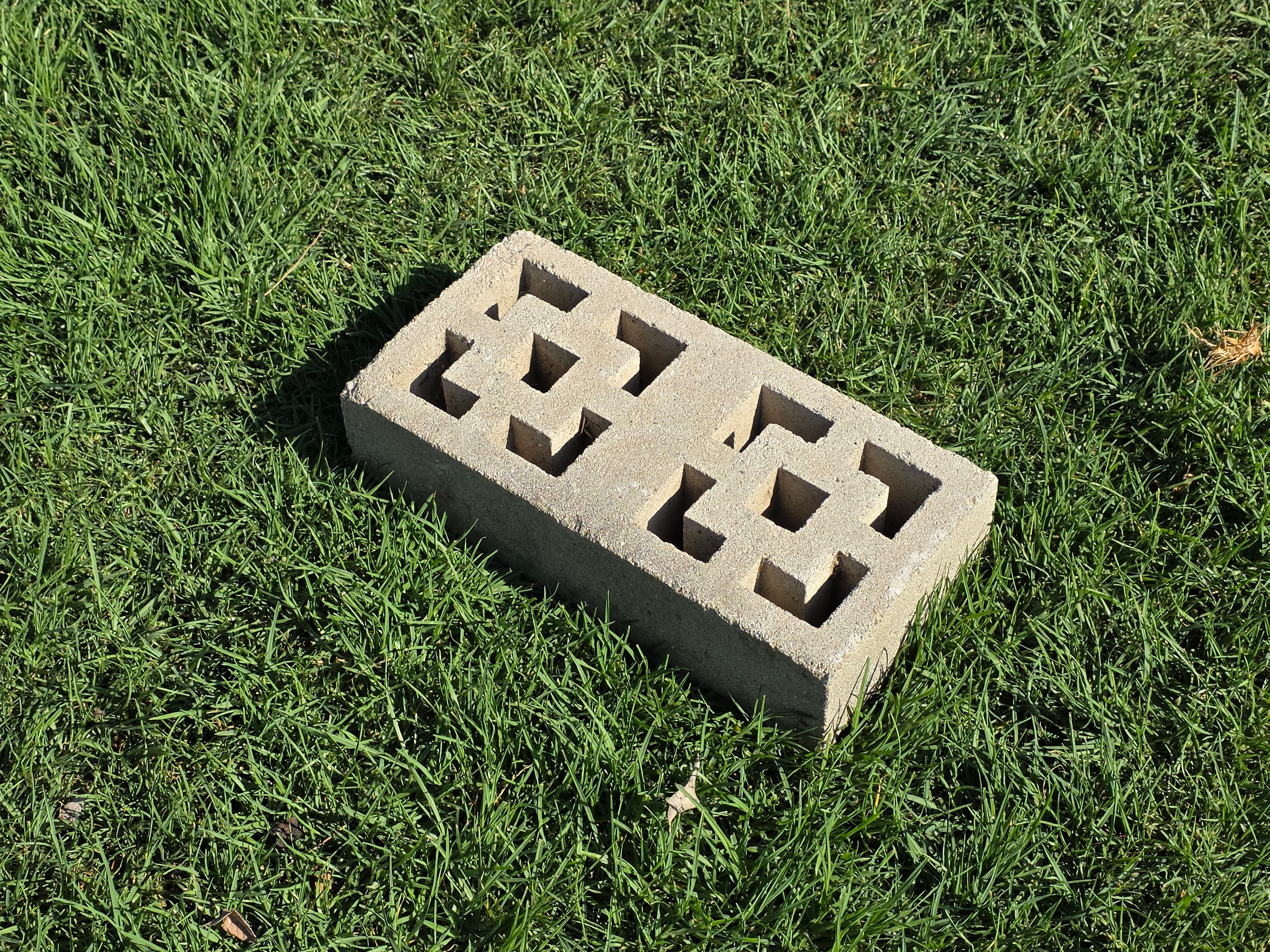 Vintage Ralph Haver Breeze Block Mid Century Modern Concrete Screen Stone 1950s