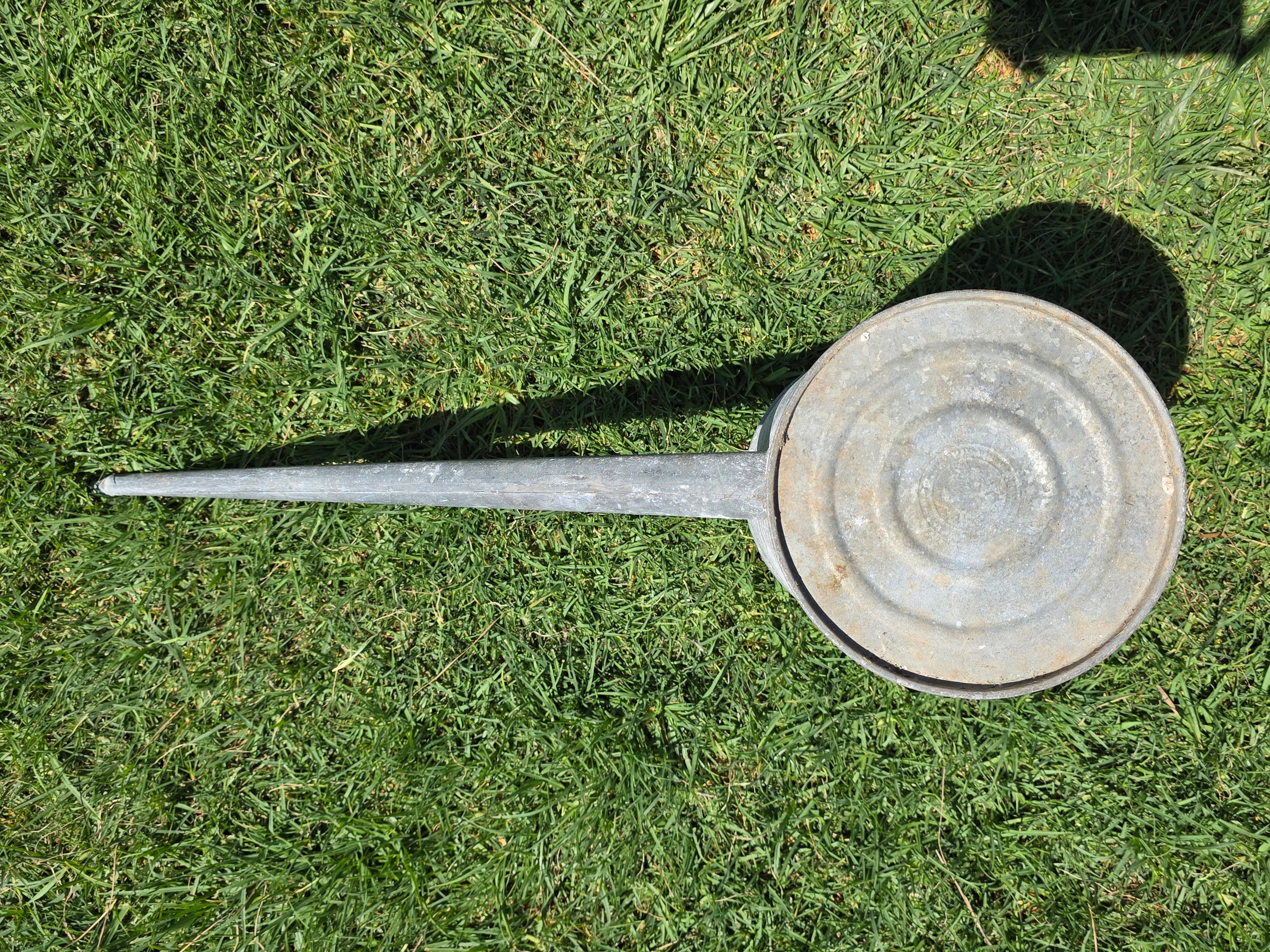Vintage Haws Long Reach Watering Can Galvanized Steel 2 Gal England Garden