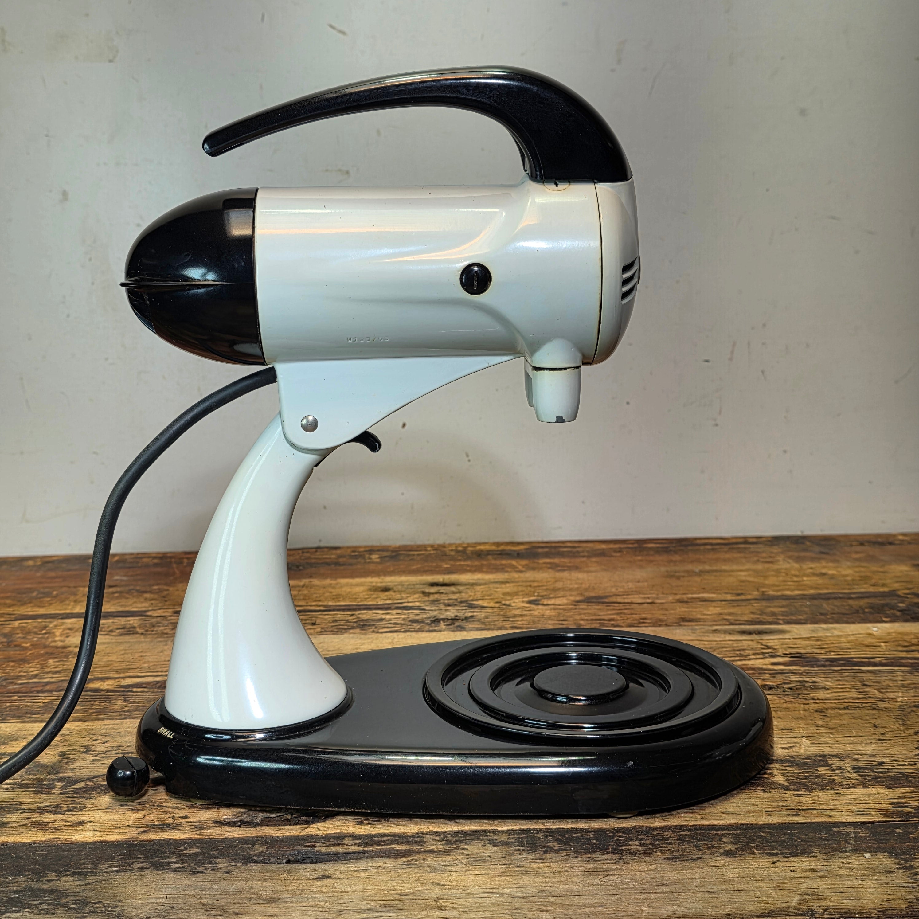 Vintage Sunbeam Mixmaster Model 10 White MCM Stand Mixer Blender Juicer Chopper