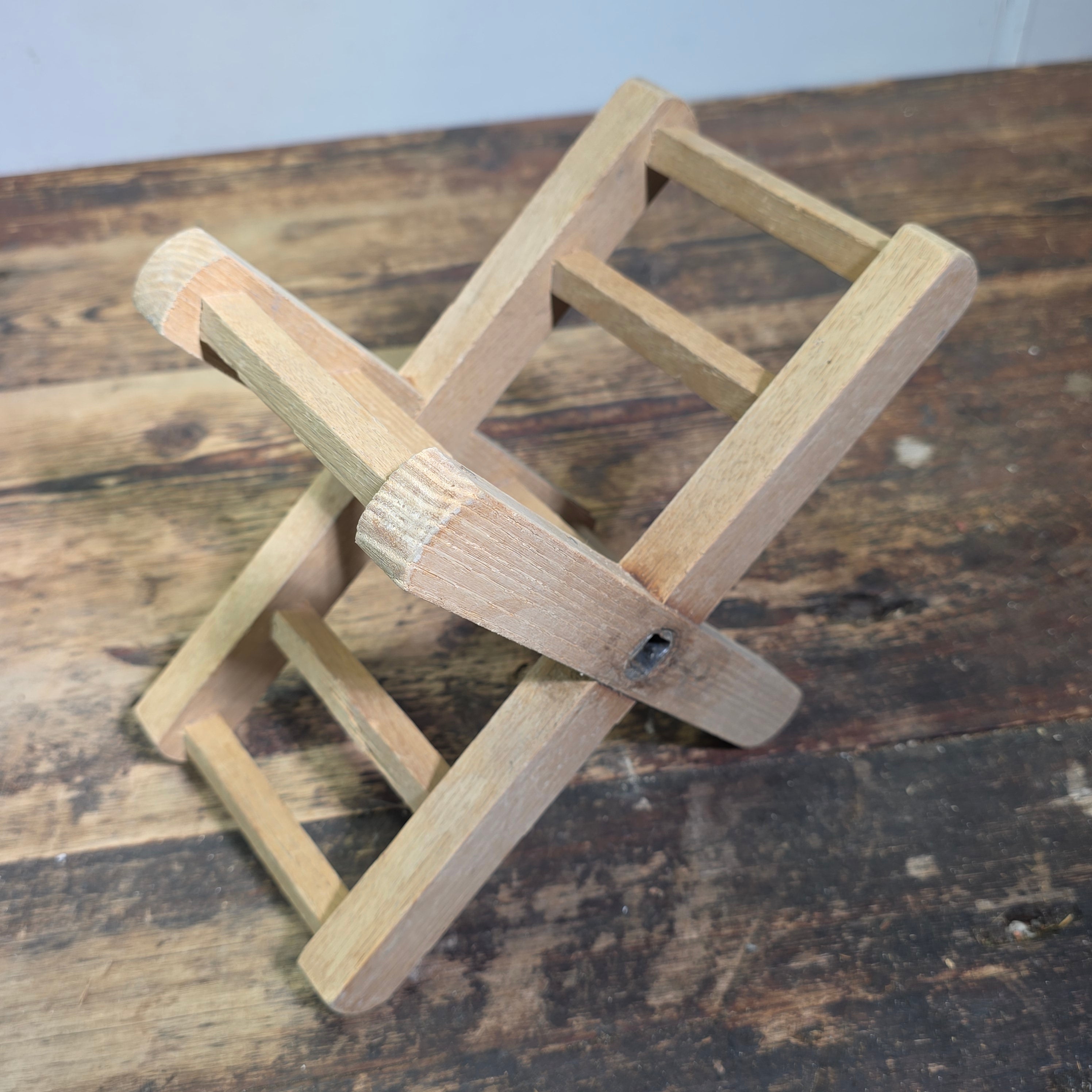 Antique Wooden Barrel Butter Churn Hand Crank Primitive Farmhouse Country Rustic