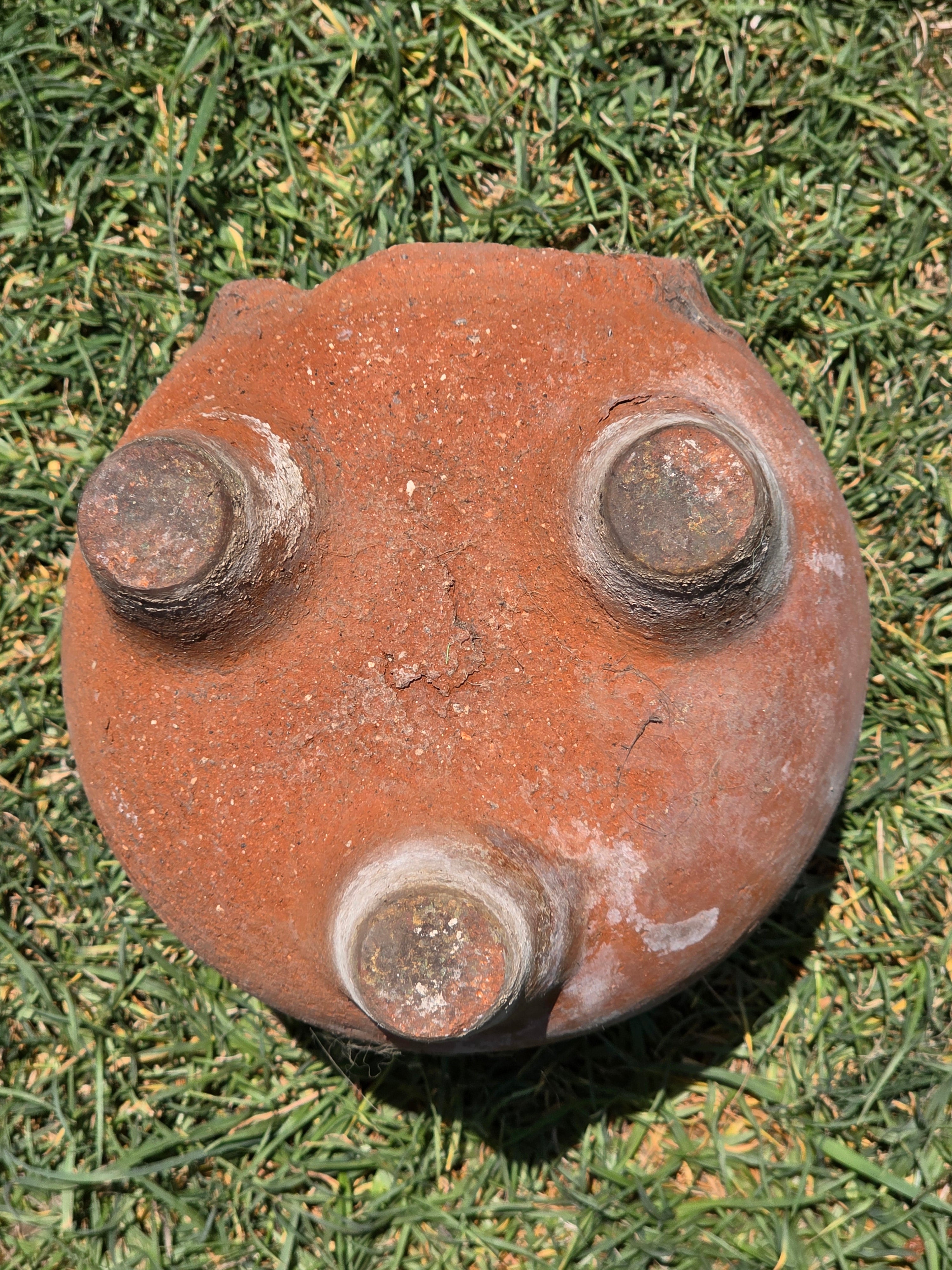 Vintage Mini Chiminea Terracotta Planter Candle Holder Clay Pottery Rustic 12"