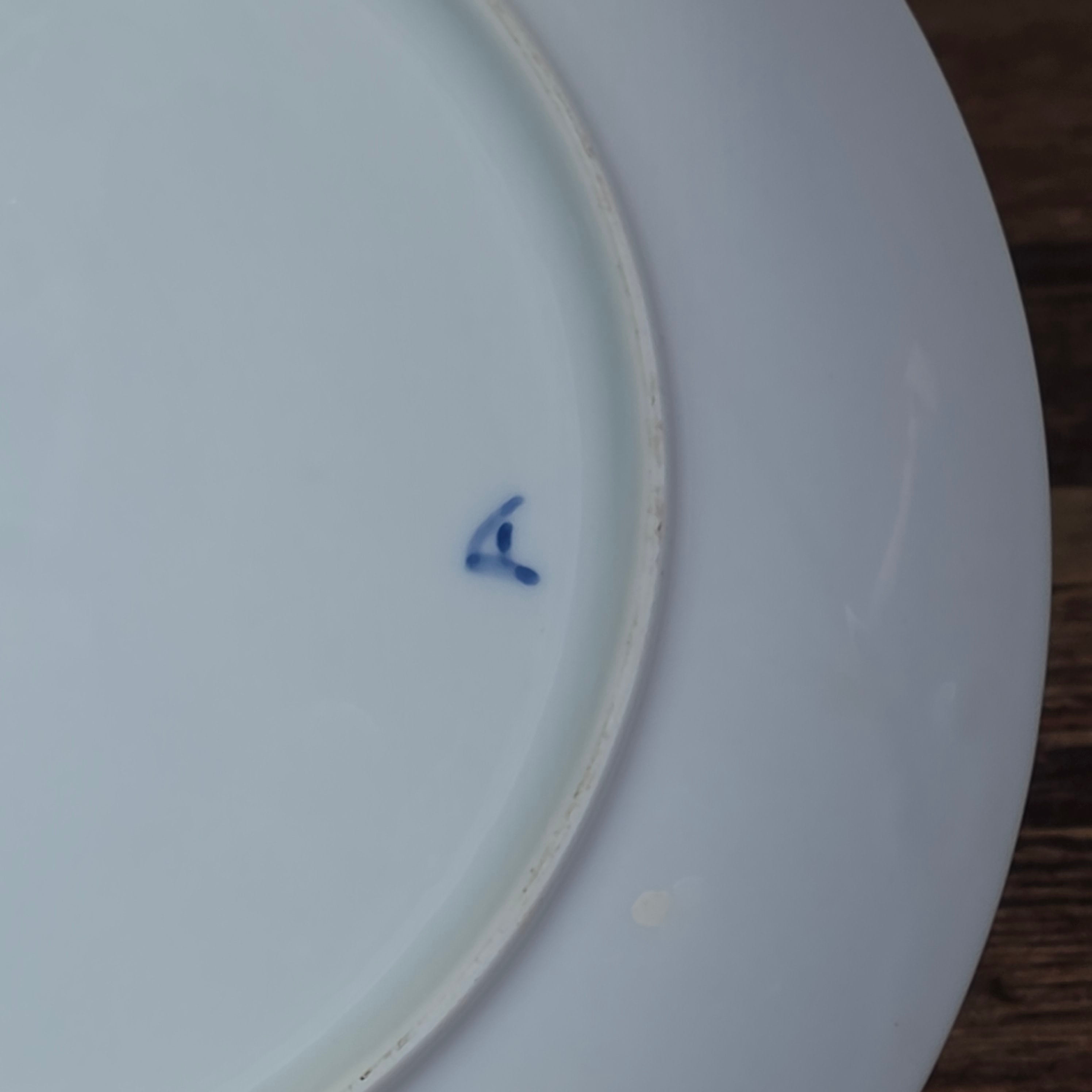 Kafuh Japan Blue White Porcelain Dinner Plates Set 6 Assorted Pattern 10"