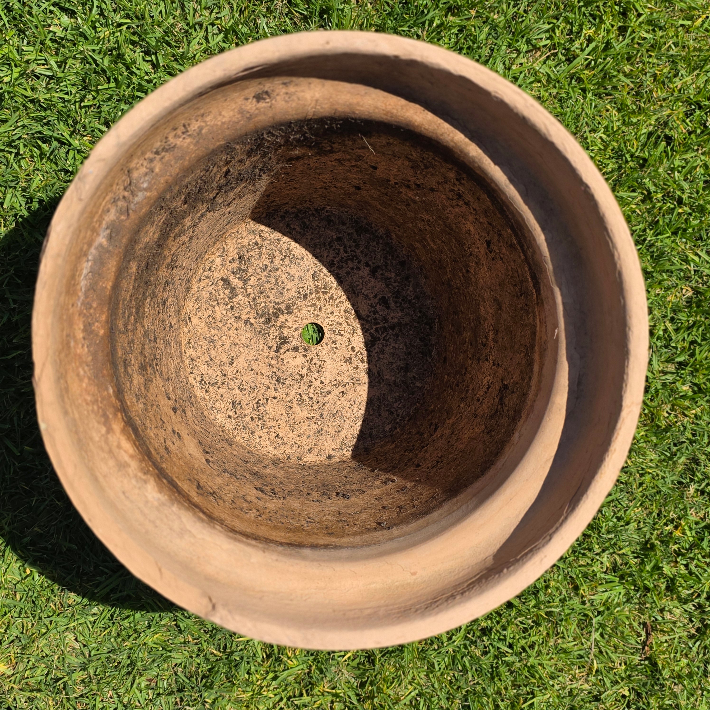 Vintage US Pottery Paramount Terracotta Planter Large Mid Century Pot USA 19"
