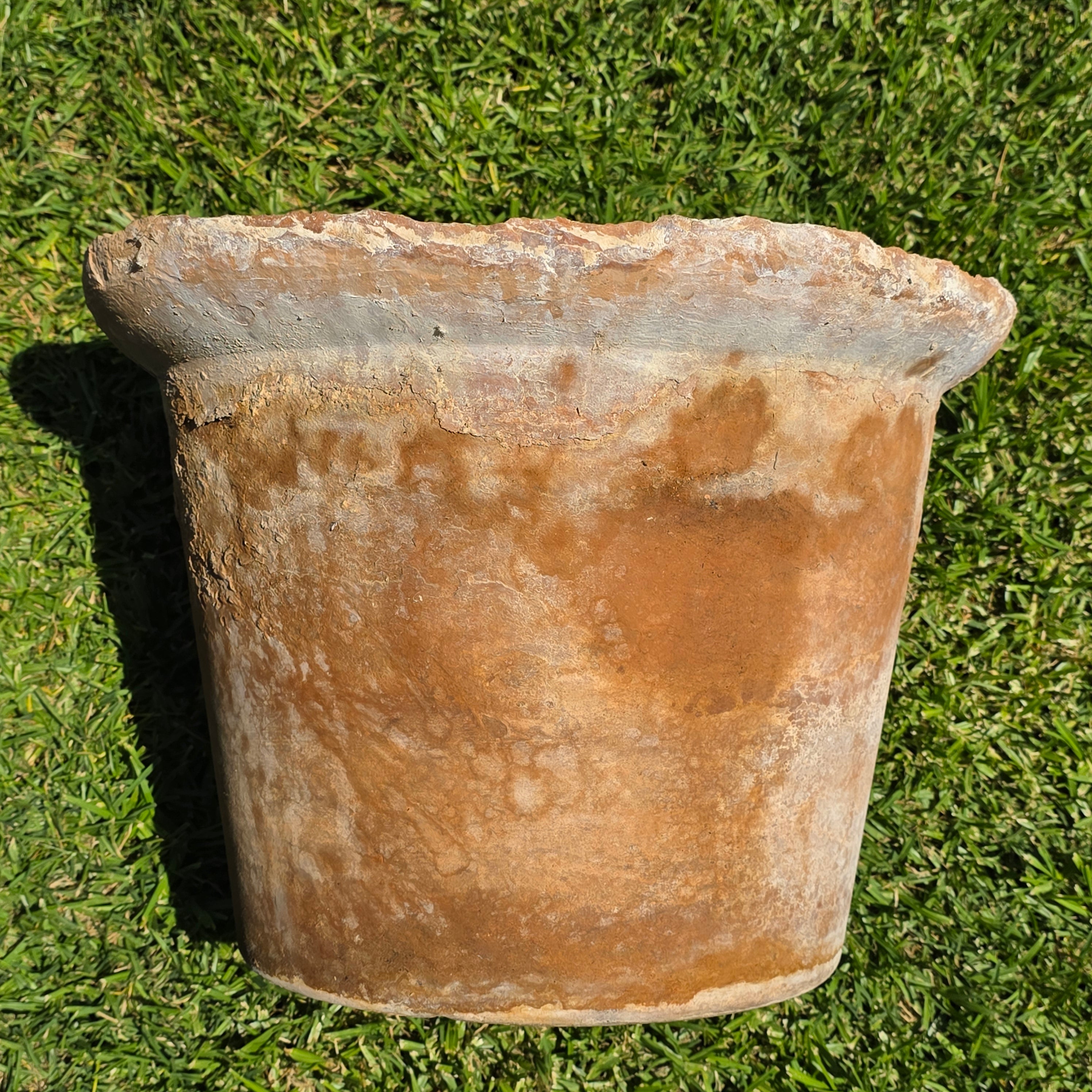 Vintage US Pottery Paramount Terracotta Planter Large Mid Century Pot USA 19"