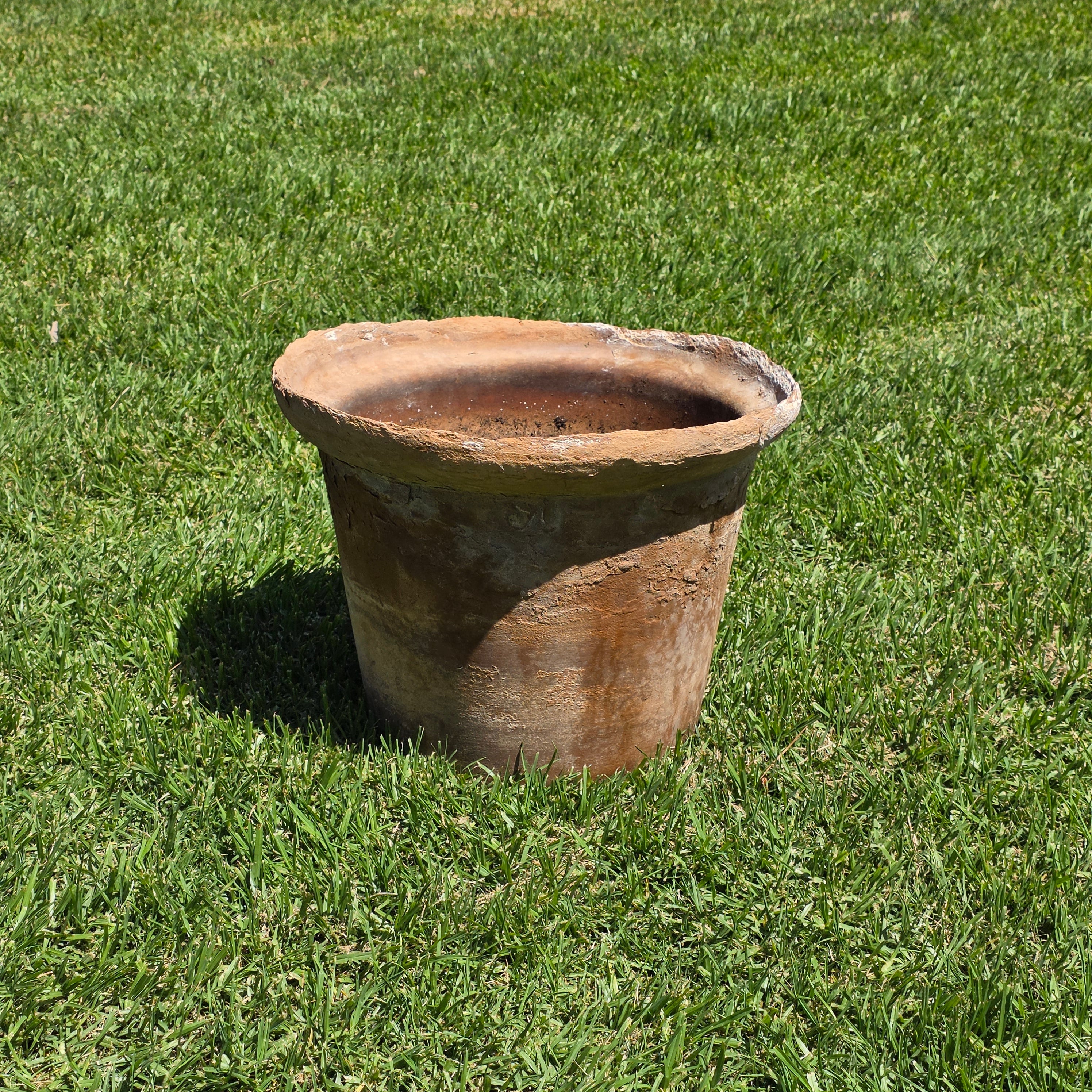 Vintage US Pottery Paramount Terracotta Planter Large Mid Century Pot USA 19"