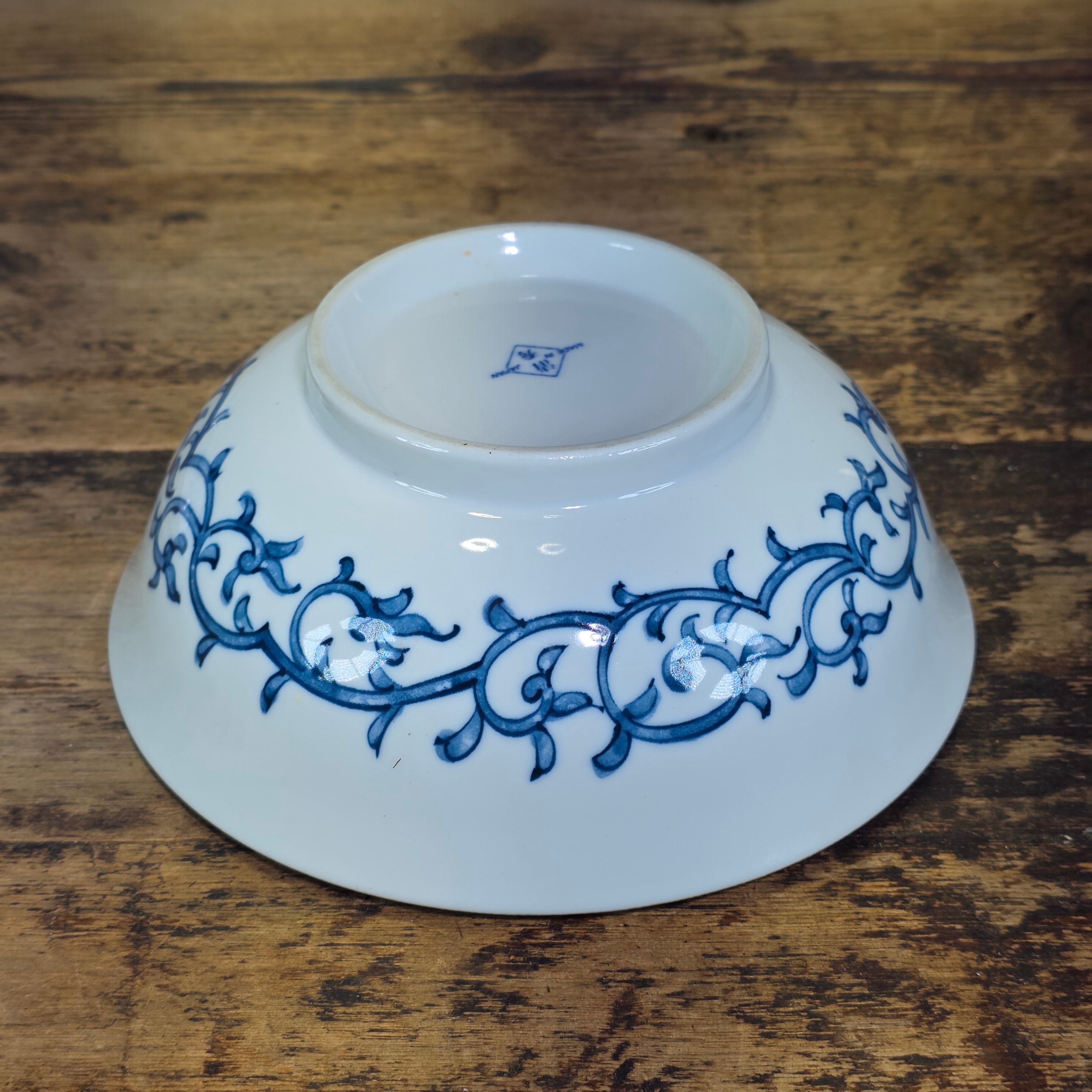 3pc Seishu Arita Imari Porcelain Bowls Set Japan Floral Gold Rim Salad Soup 7.5"