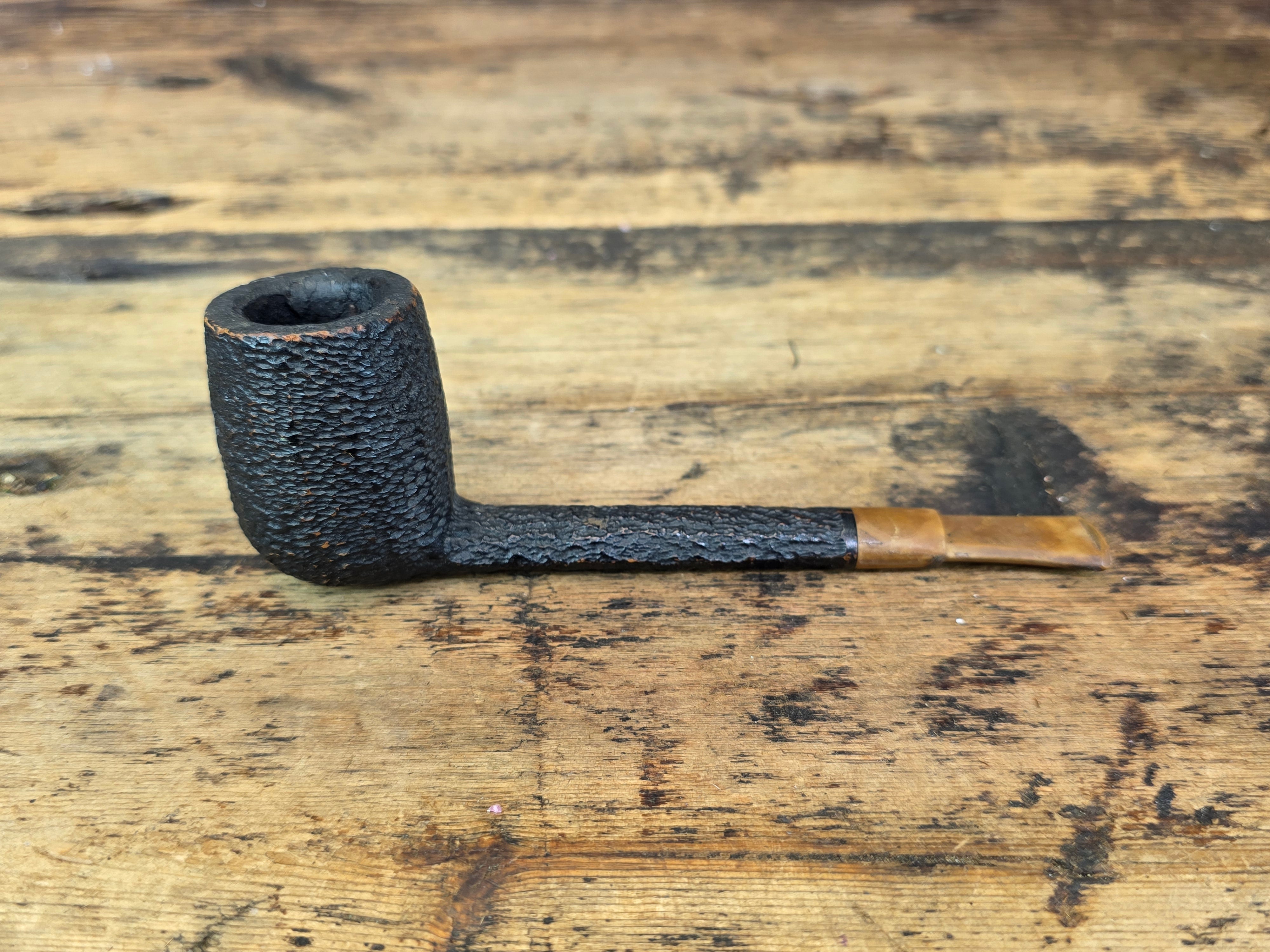 Vintage Antique Shell 8003 Italy Briar Tobacco Smoking Pipe Lovat Estate