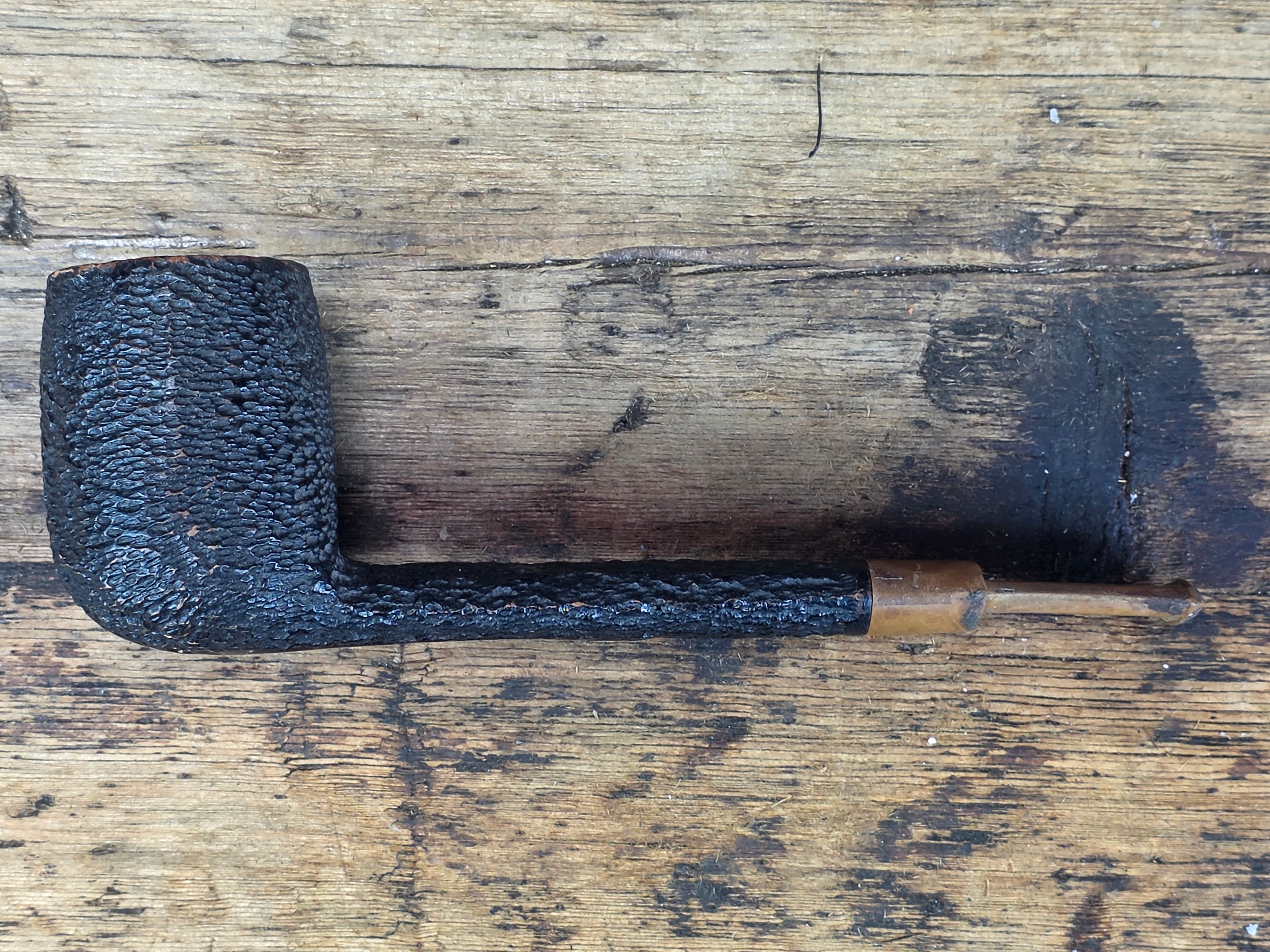 Vintage Antique Shell 8003 Italy Briar Tobacco Smoking Pipe Lovat Estate