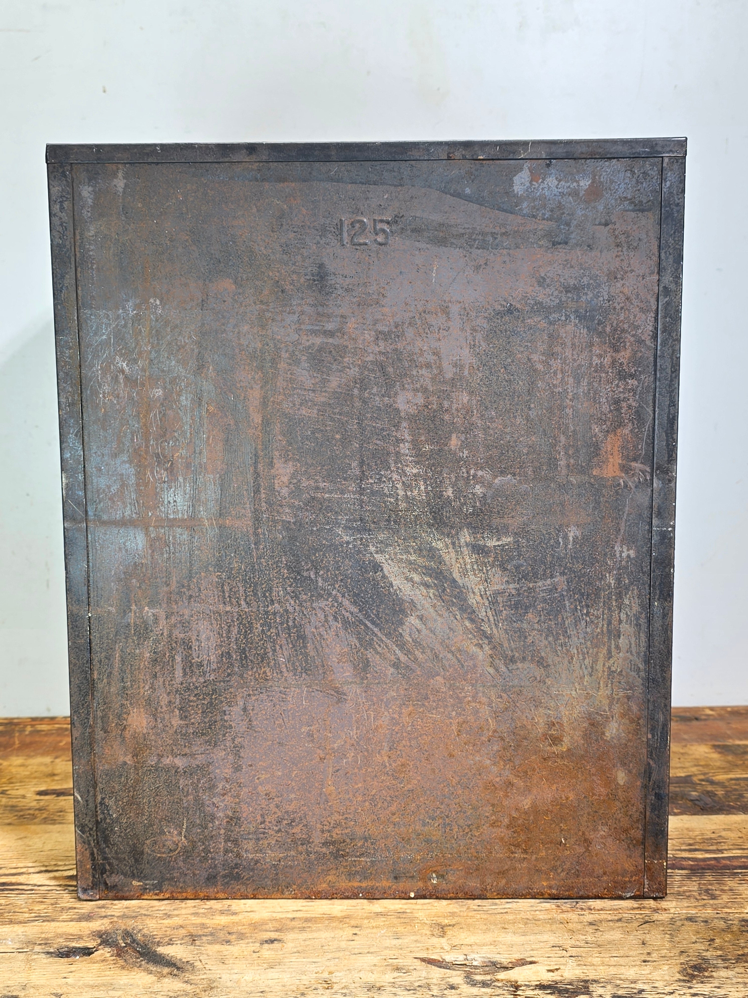 Antique Griswold BOLO 125 Oven AB Stove Co Battle Creek Cast Iron Door Vintage