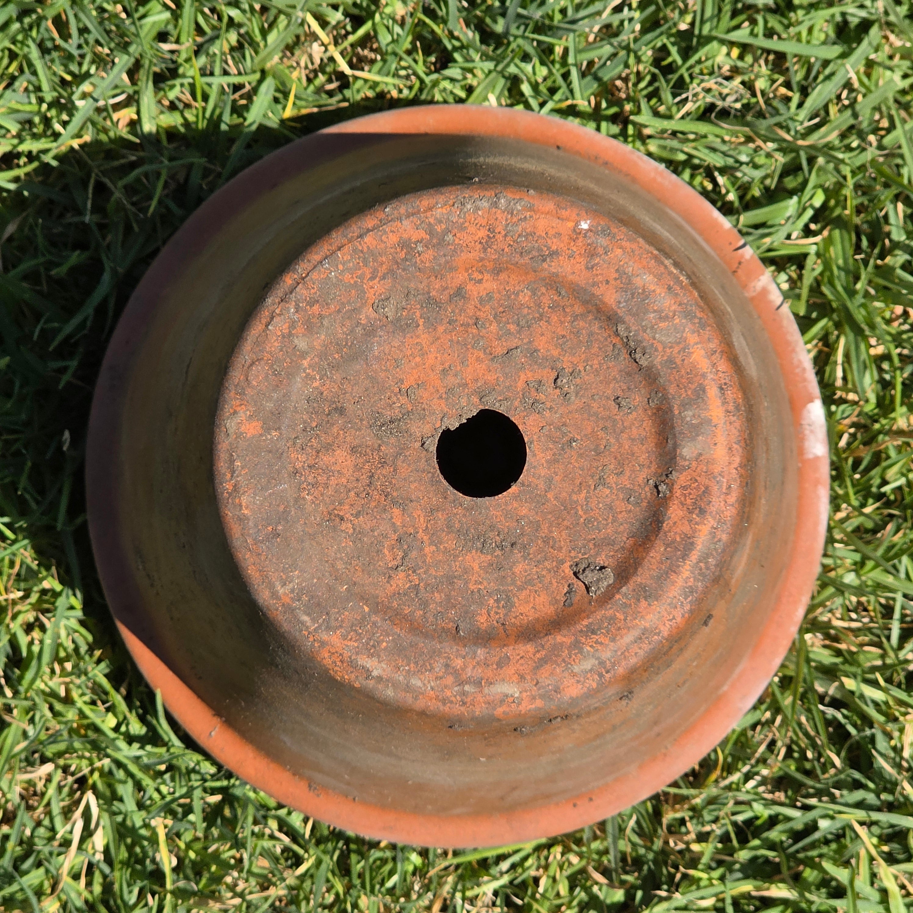 Vintage Terracotta Planter Pot SILMA Italy Rustic Weathered Garden Farmhouse
