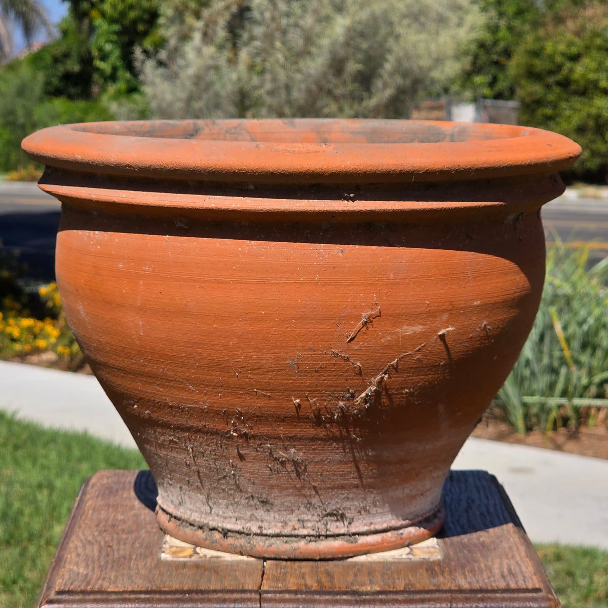 Hold/Vintage Northcote Pottery Terracotta Planter Pot Australia 1897 Clay Garden 12"