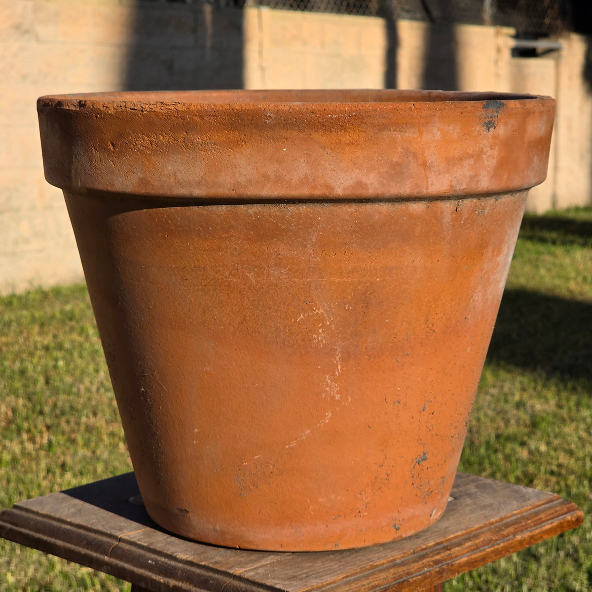 Vtg Euganea Vasi EV 31 Terracotta Plant Pot Italy Clay Planter Extra Large 12"