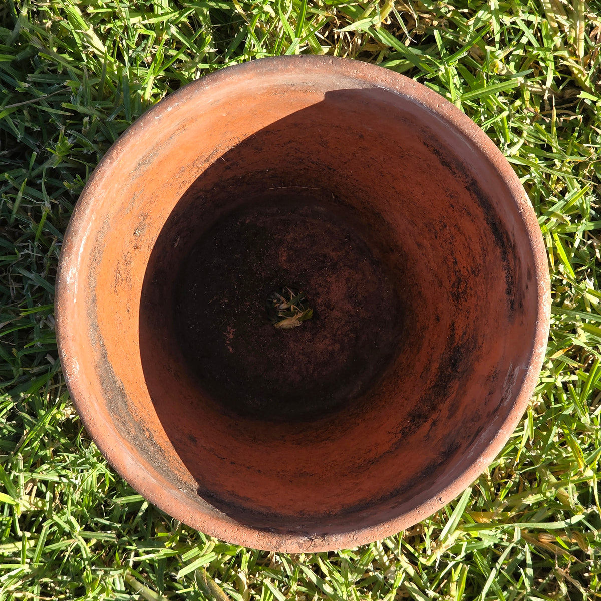 Vintage Italian Terracotta Planter Pot Classic Clay Garden Flower Italy 8.5x7.5