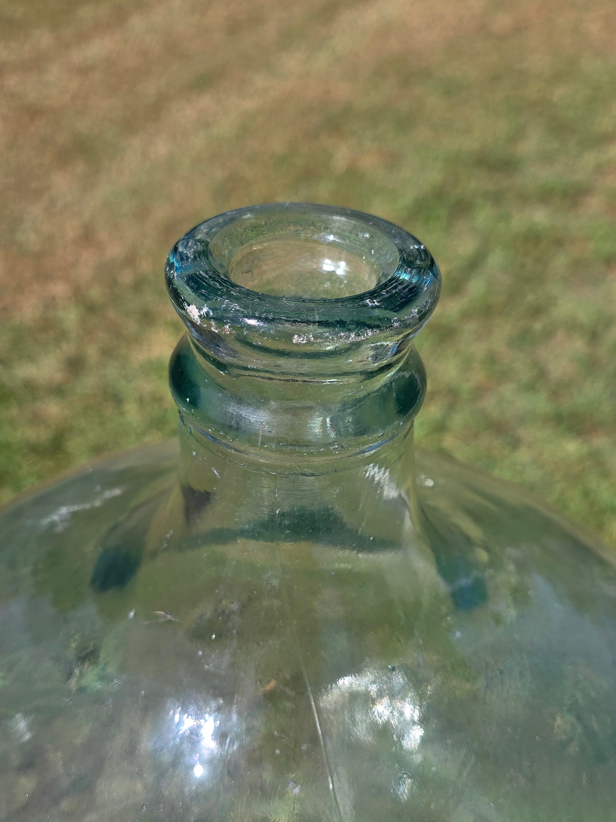 Vintage Arrowhead Puritas 5 Gallon Glass Water Bottle Carboy Wood Crate 1957