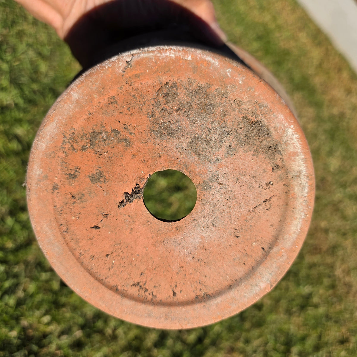 Pair of 2 Vintage ITERRA Terracotta Planter 8" Italian Clay Pots (Made in Italy) (Copy)
