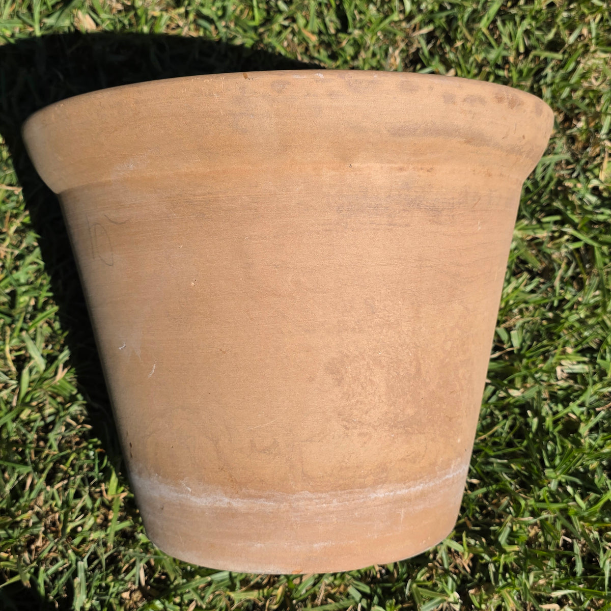 Vintage US Pottery Terracotta Planter 12" MCM Large Clay Flower Pot Made in USA (Copy)