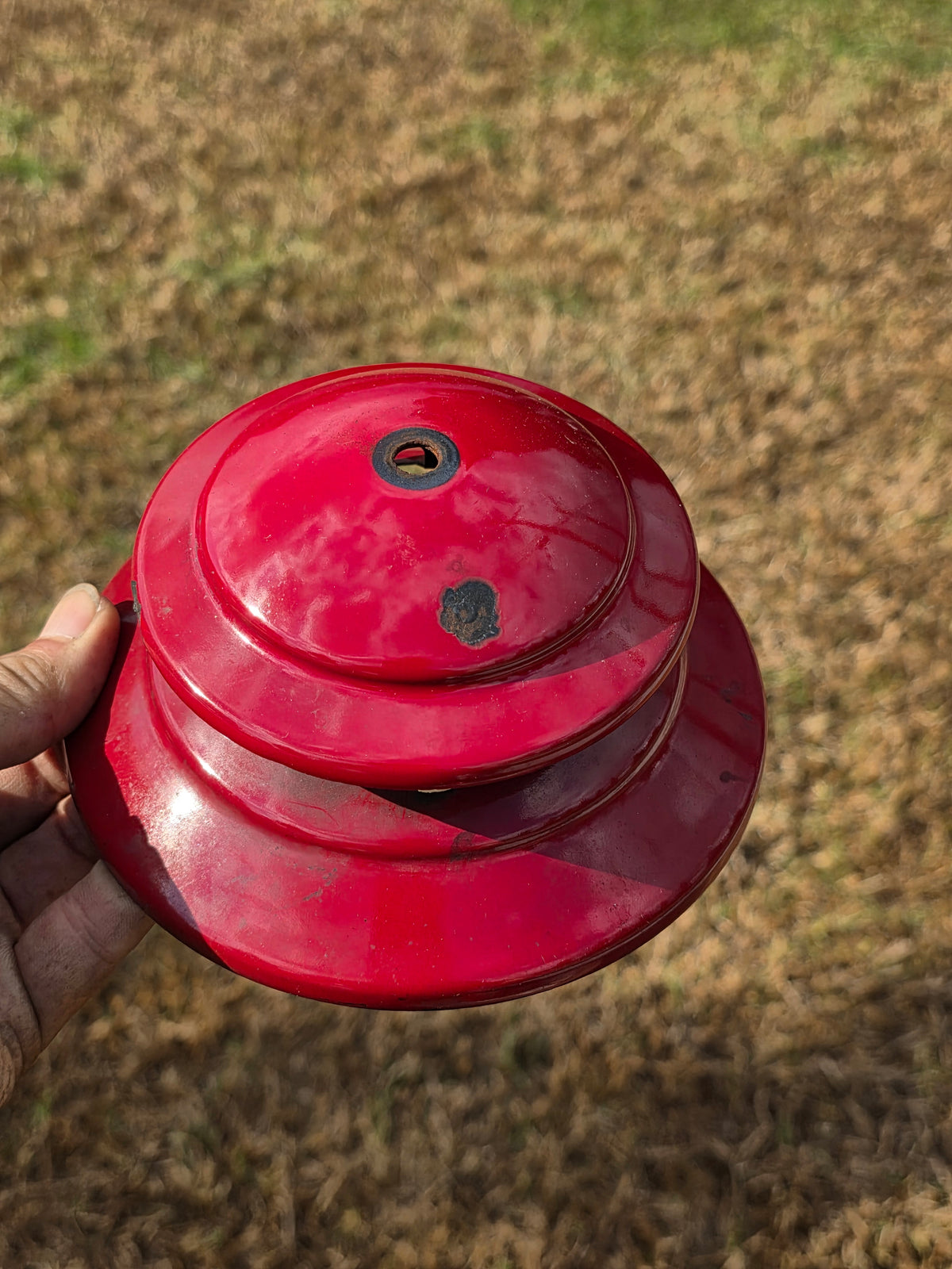 Vintage 1963 Coleman 200A Lantern 6/63 Red Letter PYREX Globe Wooden Case Used