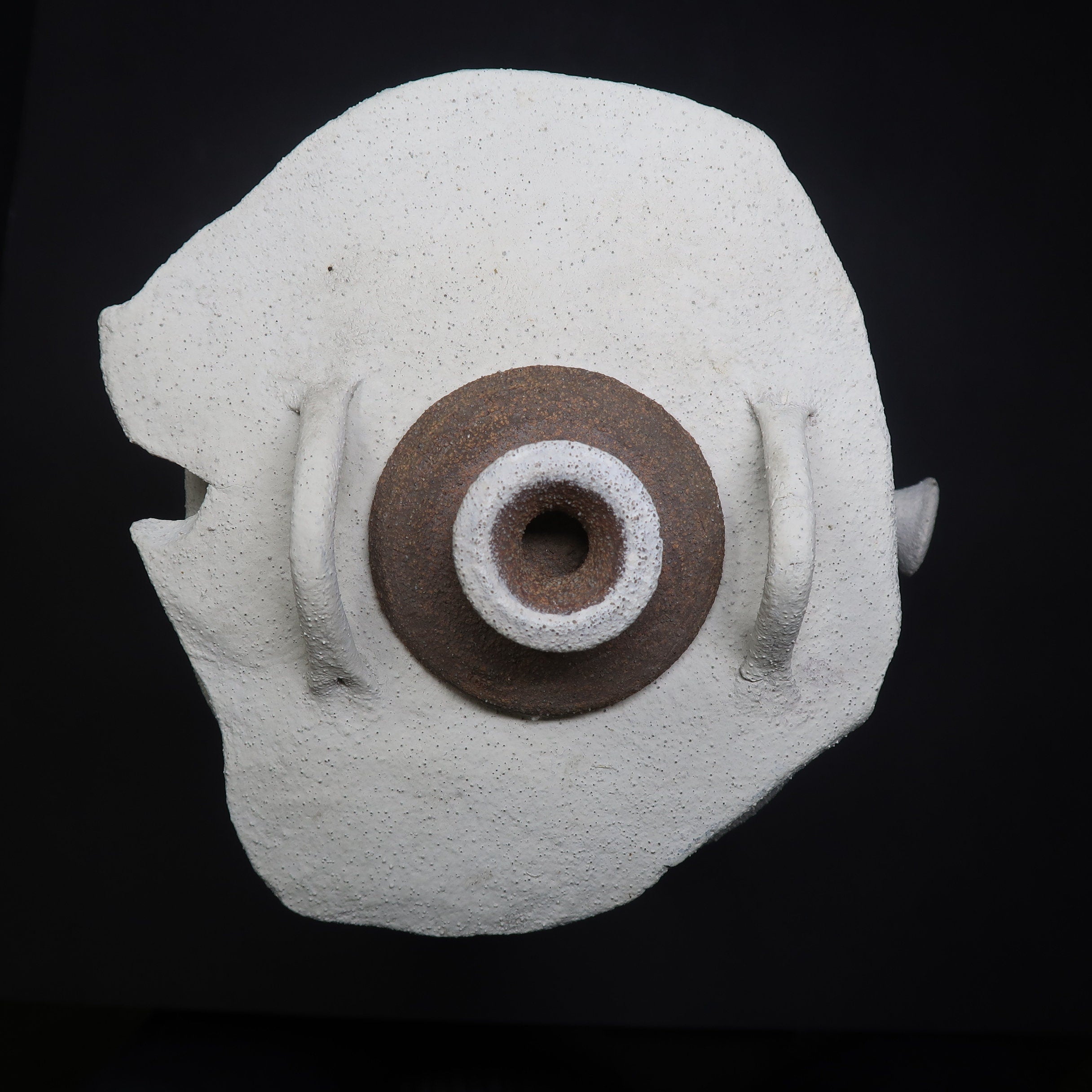 Stoneware Wine Sake Tea Pot Cup Set Handcrated Pottery Signed by Artist