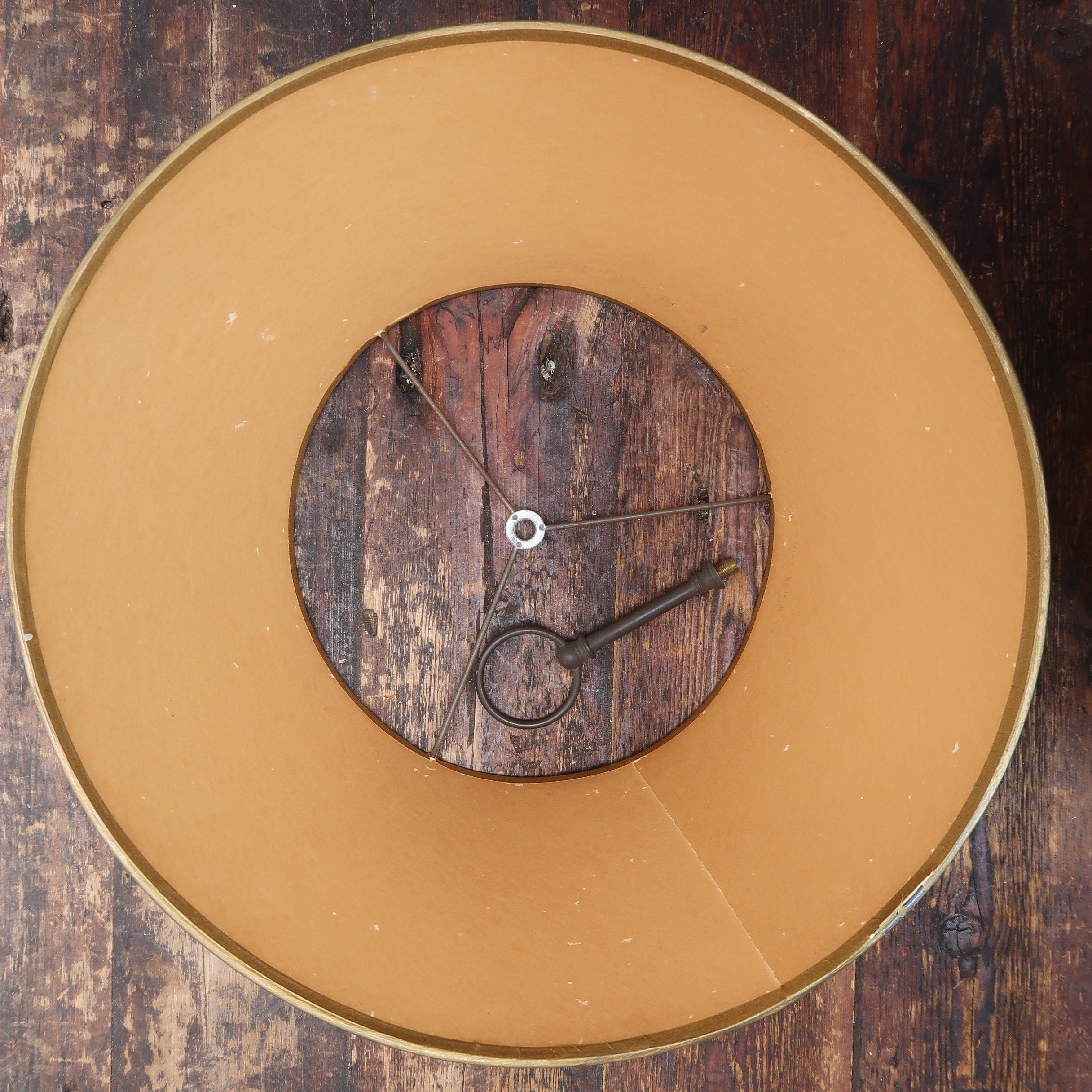 Antique Brass Bouillotte 3 Candle Light Lamp With 3 Way Turn Knob Switch Patina (Local Pickup)