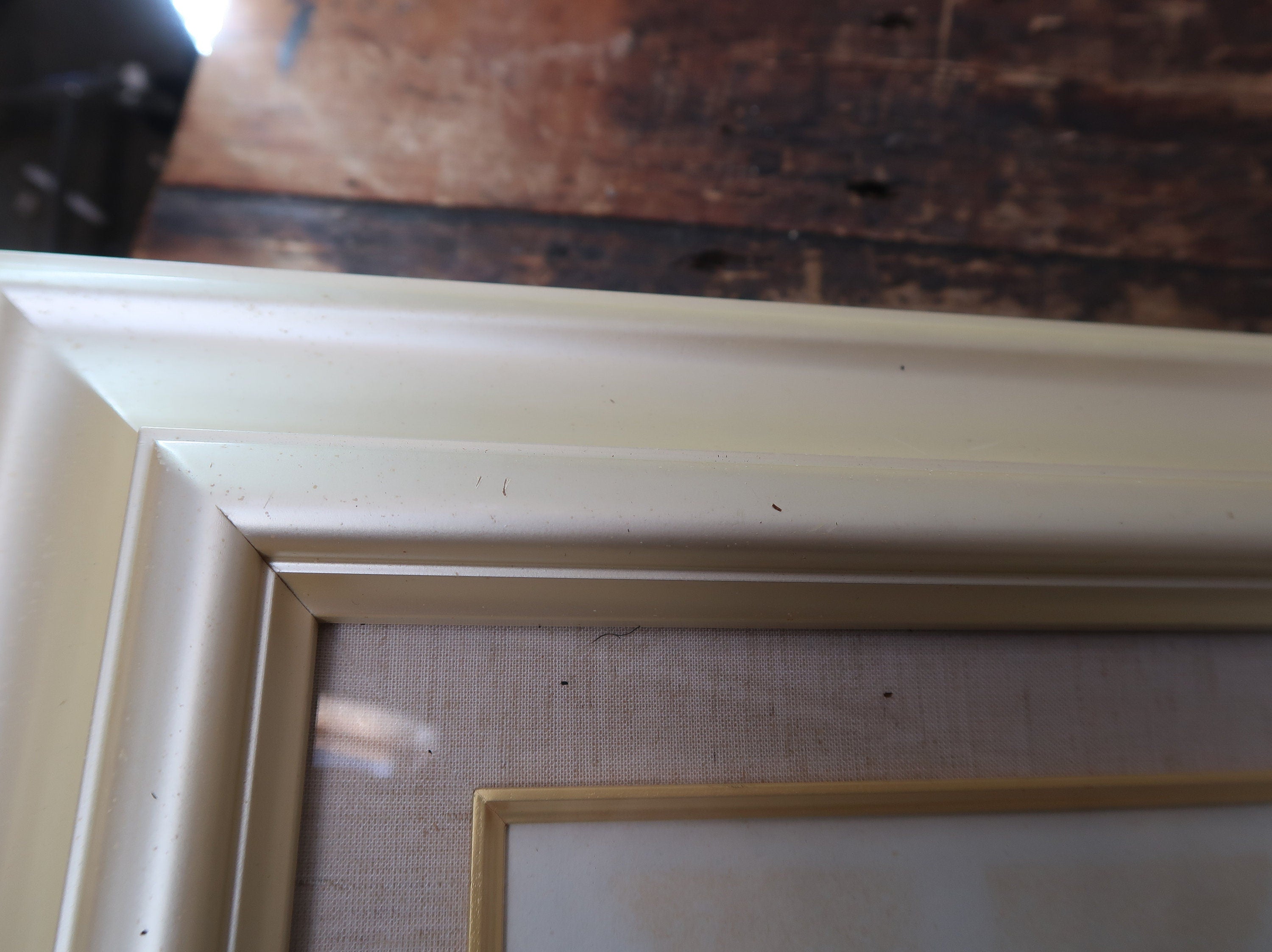 Japanese Hanging Framed "KANJI" Hand Painted Calligraphy 寿 Kotobuki