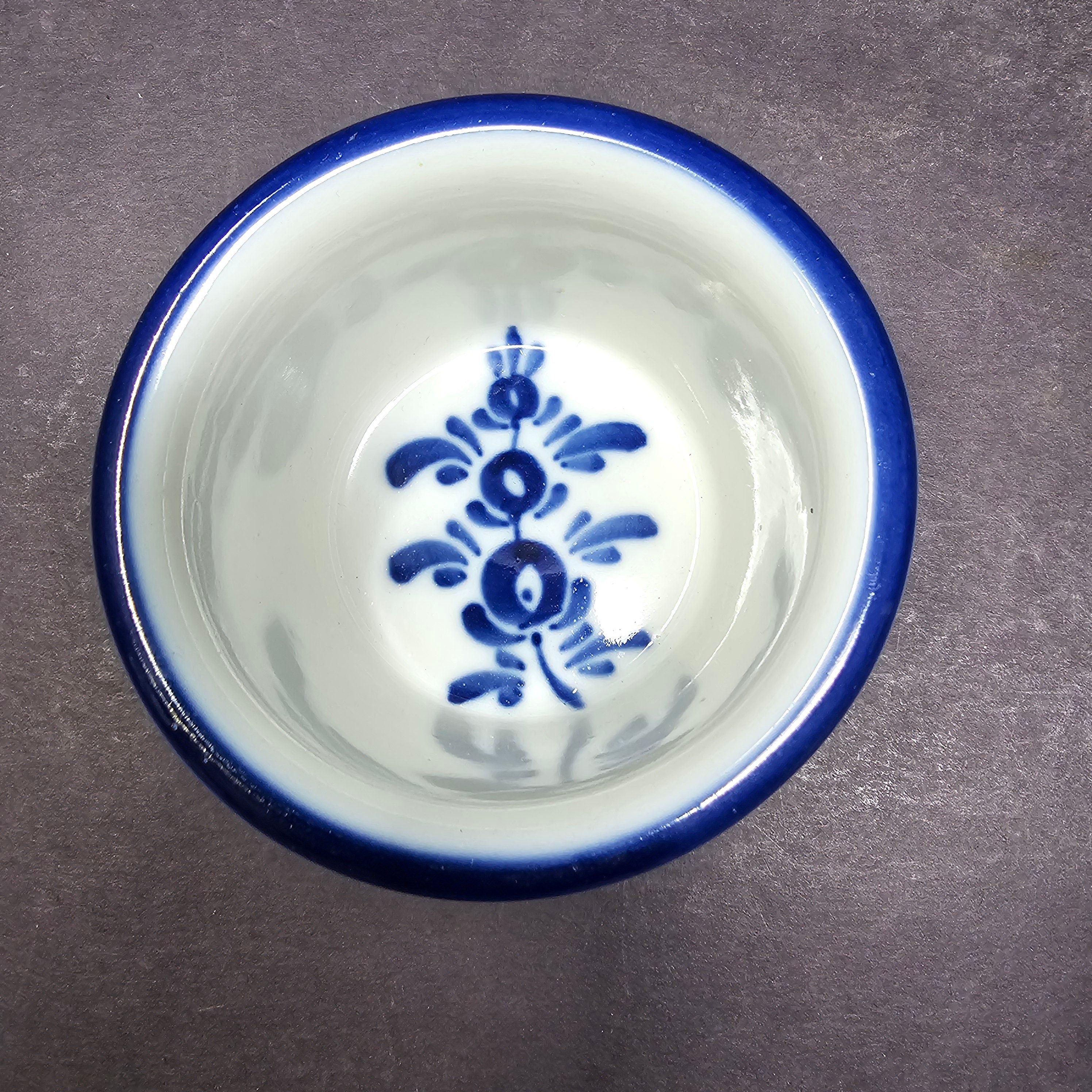 Viana Do Castelo Hand Painted Blue White Small Baking Dish Made In Portugal