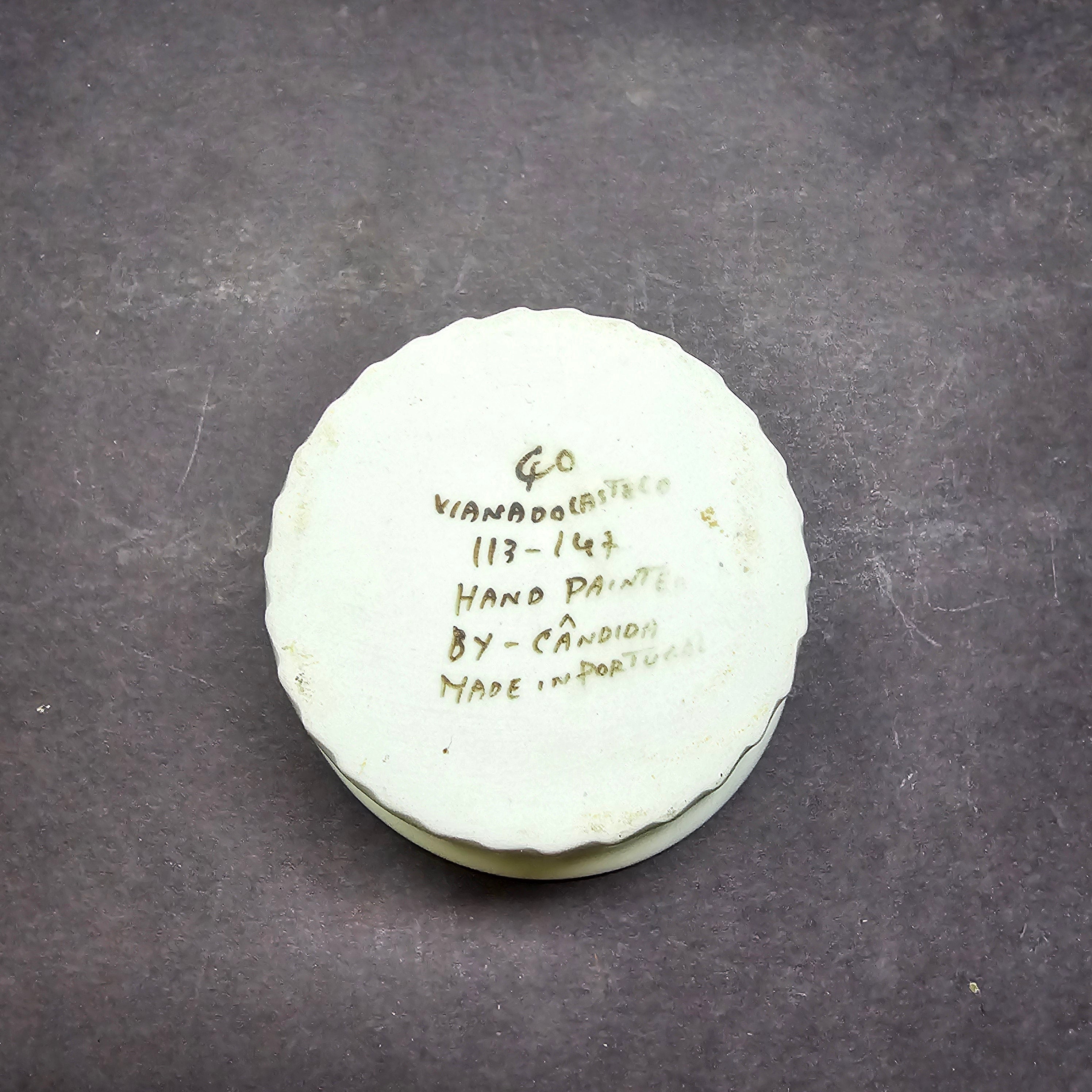 Viana Do Castelo Hand Painted Blue White Small Baking Dish Made In Portugal