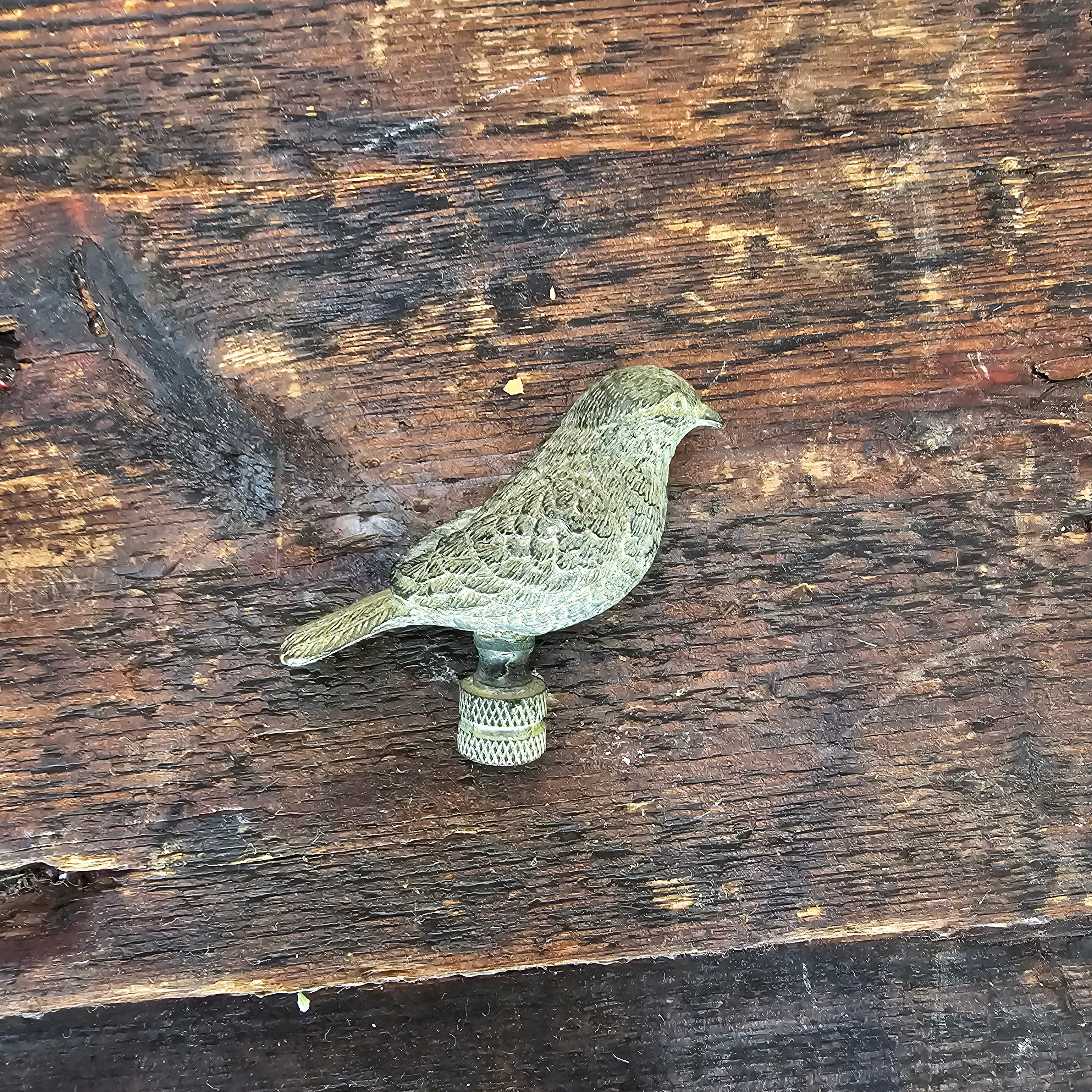 Birds Gathering Tall Lamp With Woven Twig Shade 28.5" H