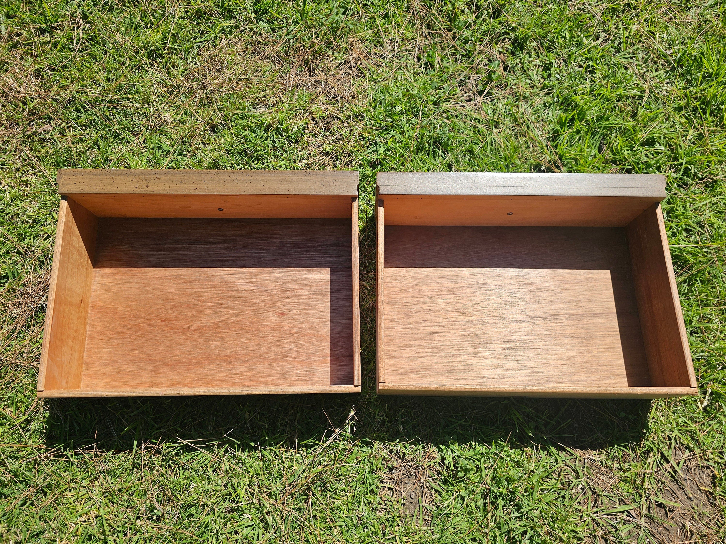 Local Pickup Only Wood Nightstand With 2 Drawers Bedside Table