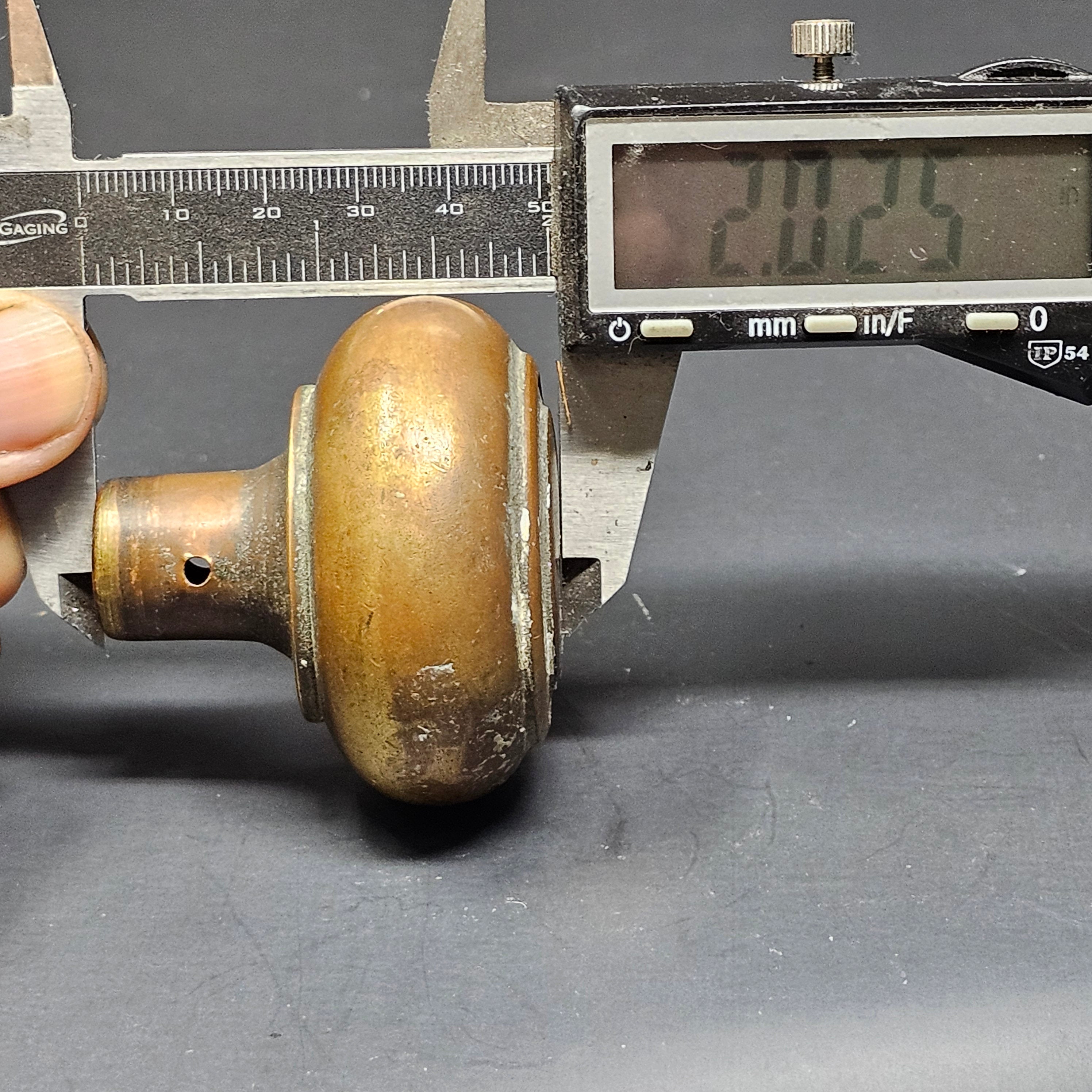 Antique Single Door Knob Solid Brass