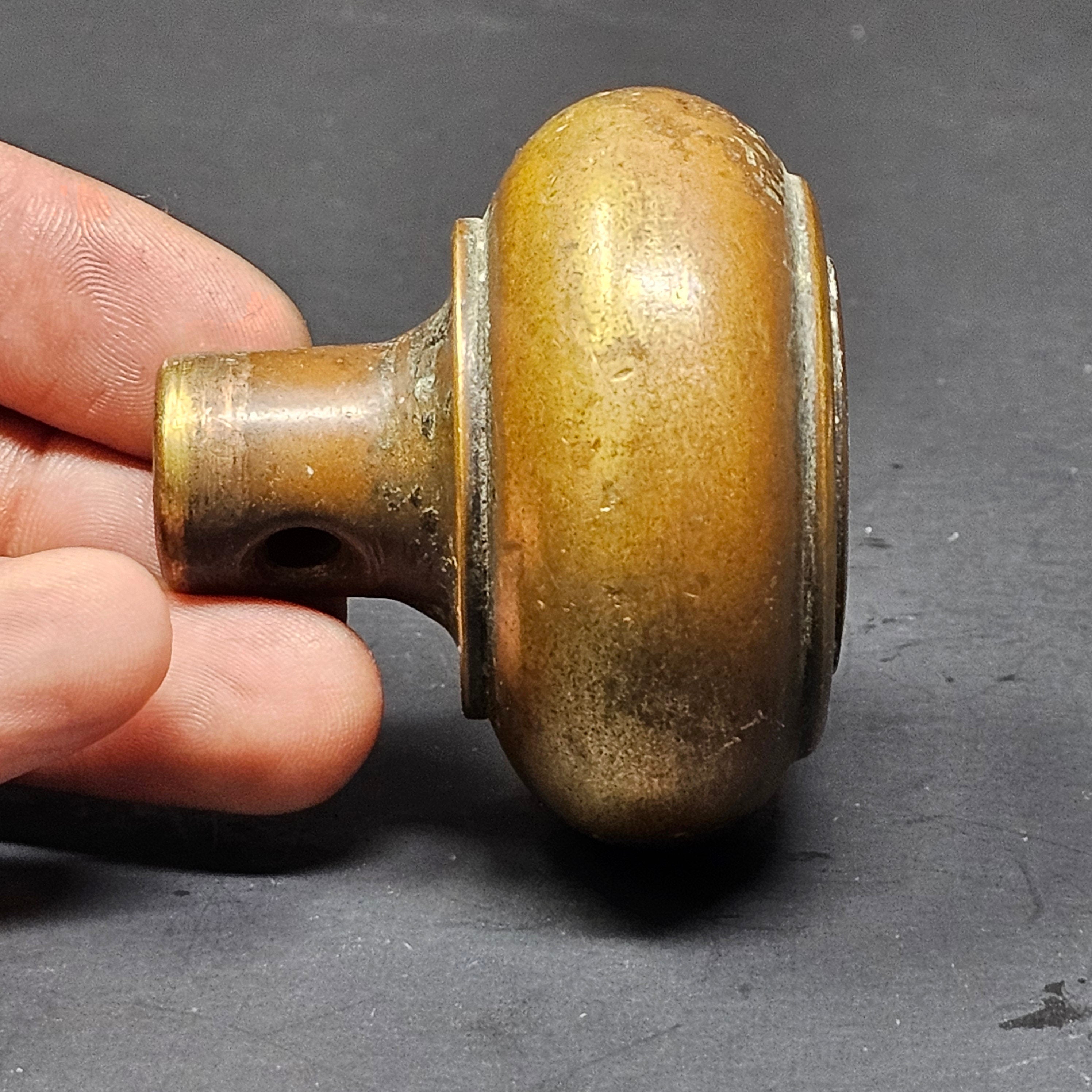 Antique Single Door Knob Solid Brass